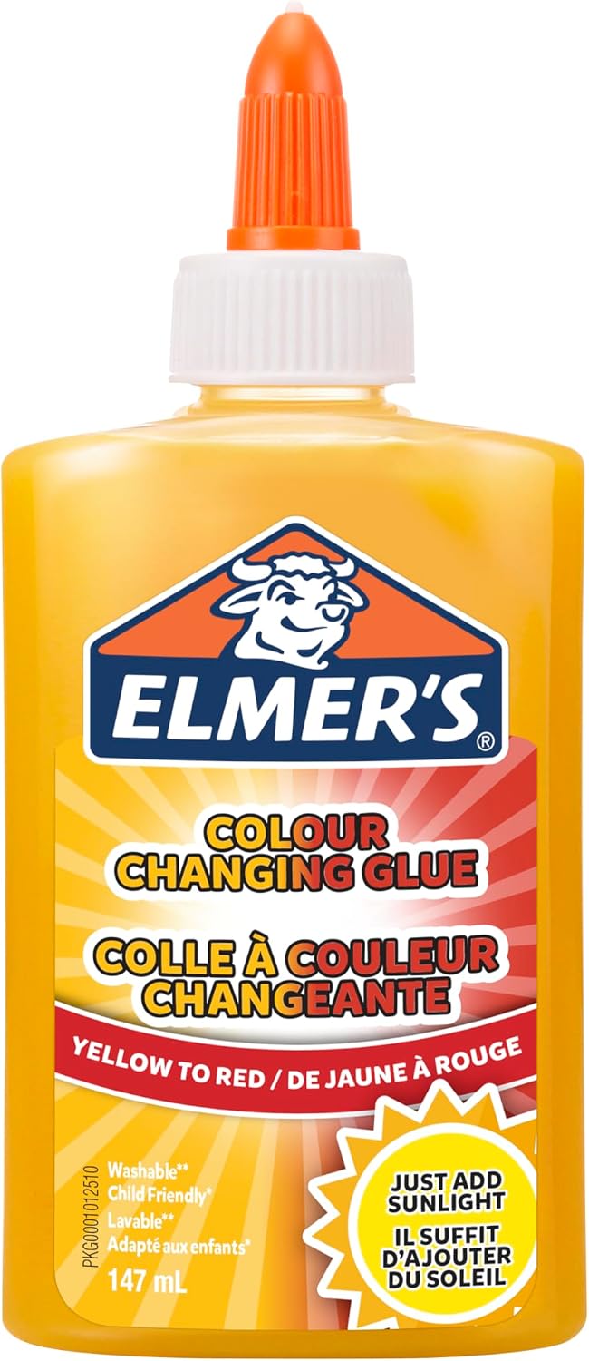 Detalle de Elmer’s Colour Changing Slime Kit – All-in-One Slime Supplies for Colour-Shift Fun