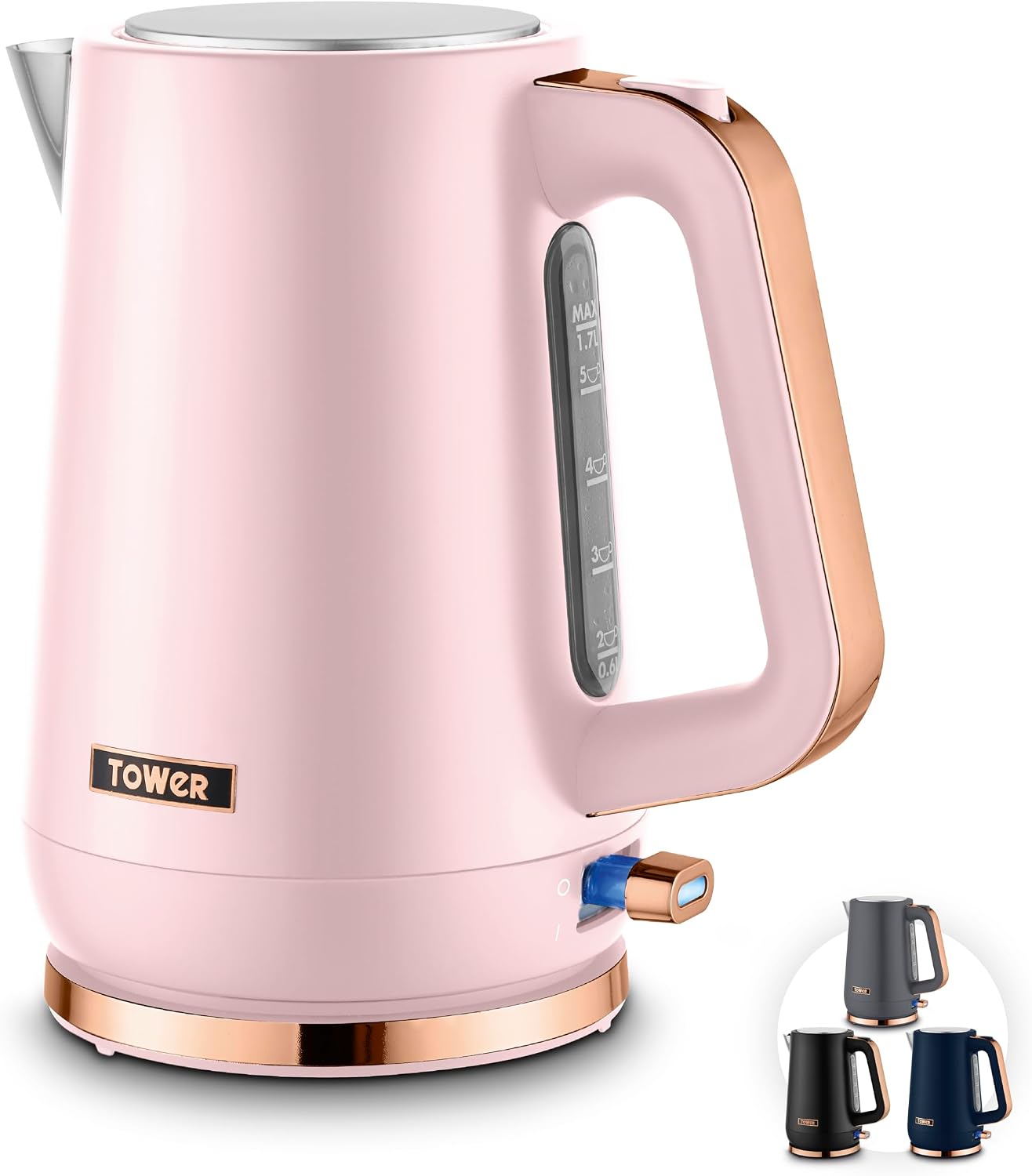 Thumbnail 6 de Tower Pyramid Kettle 3000 W, 1.7 L