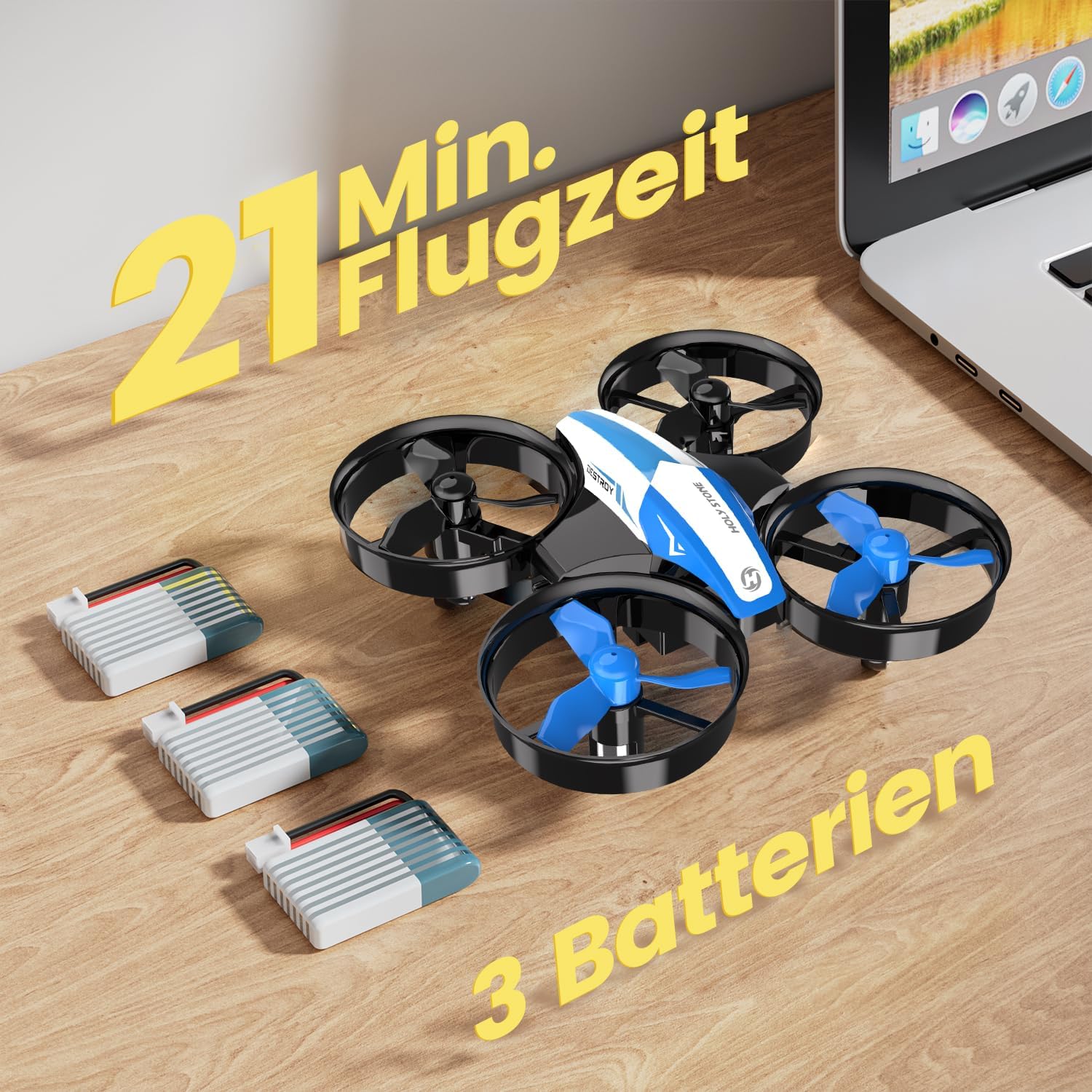 Thumbnail 6 de Holy Stone HS210 Mini-Drohne 21 Min. Flugzeit