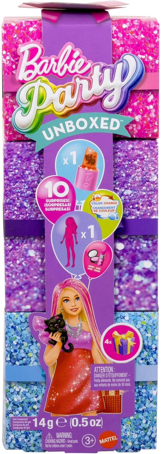 Thumbnail 4 de Barbie Party Surprise bambola 3+