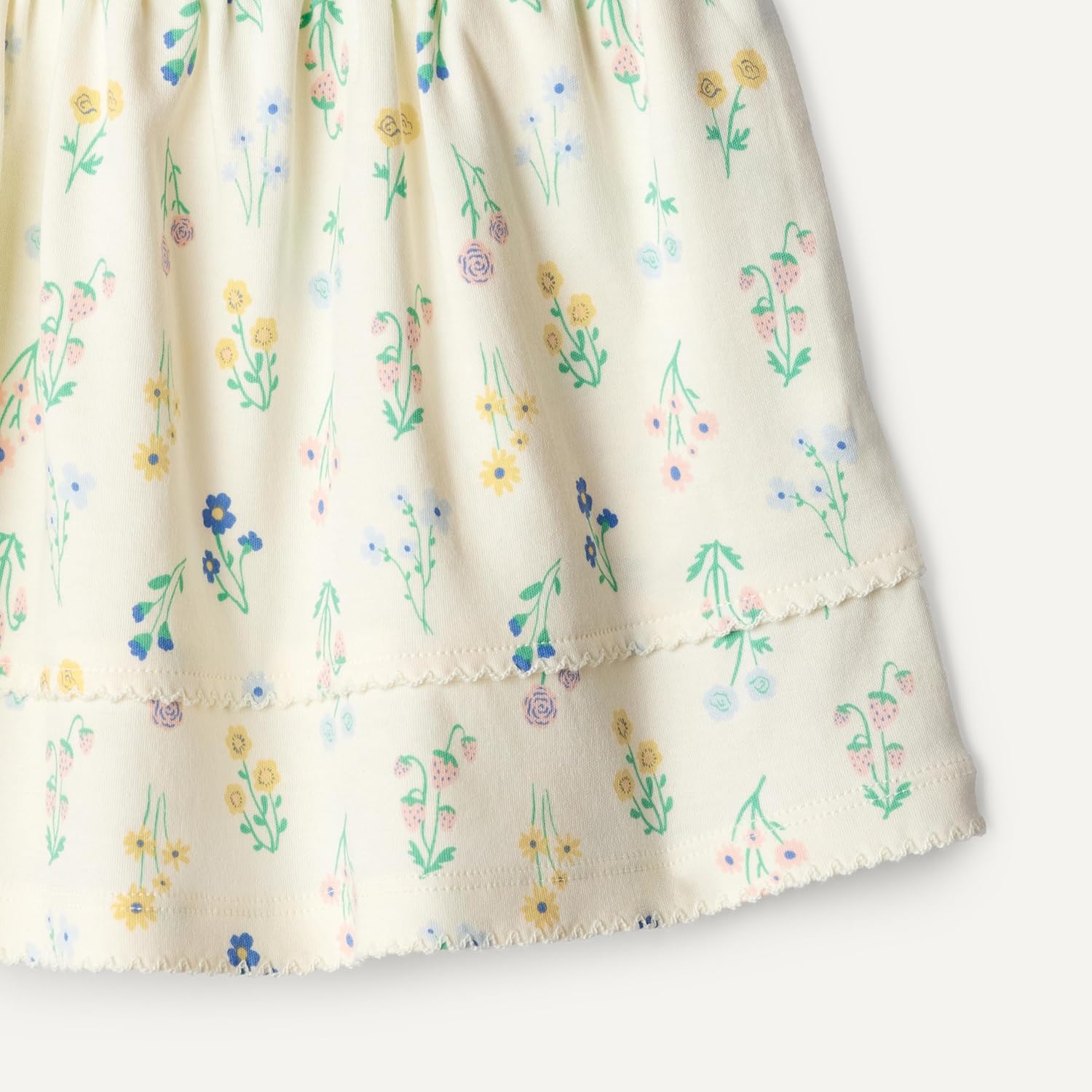 Detalle de Amazon Essentials x Sofia Grainge Toddlers and Baby Girls' Cotton Casual Fit and Flare Dress
