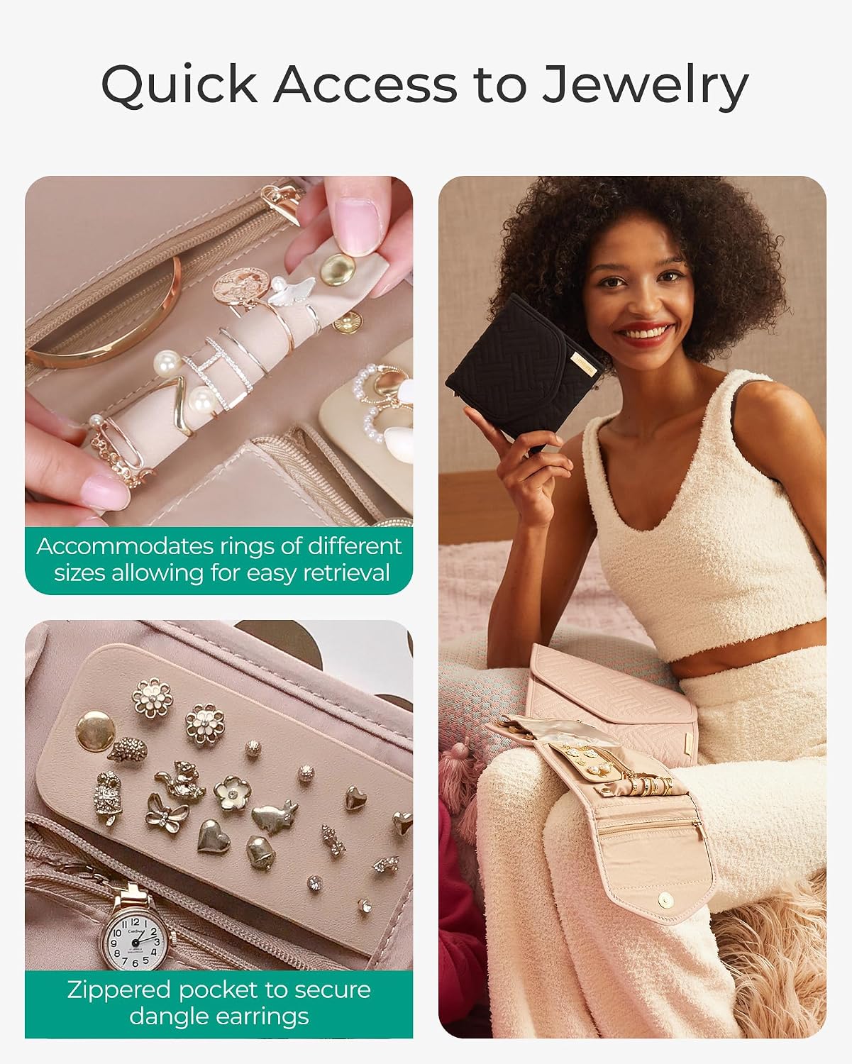 Thumbnail 4 de BAGSMART Foldable Jewelry Organizer