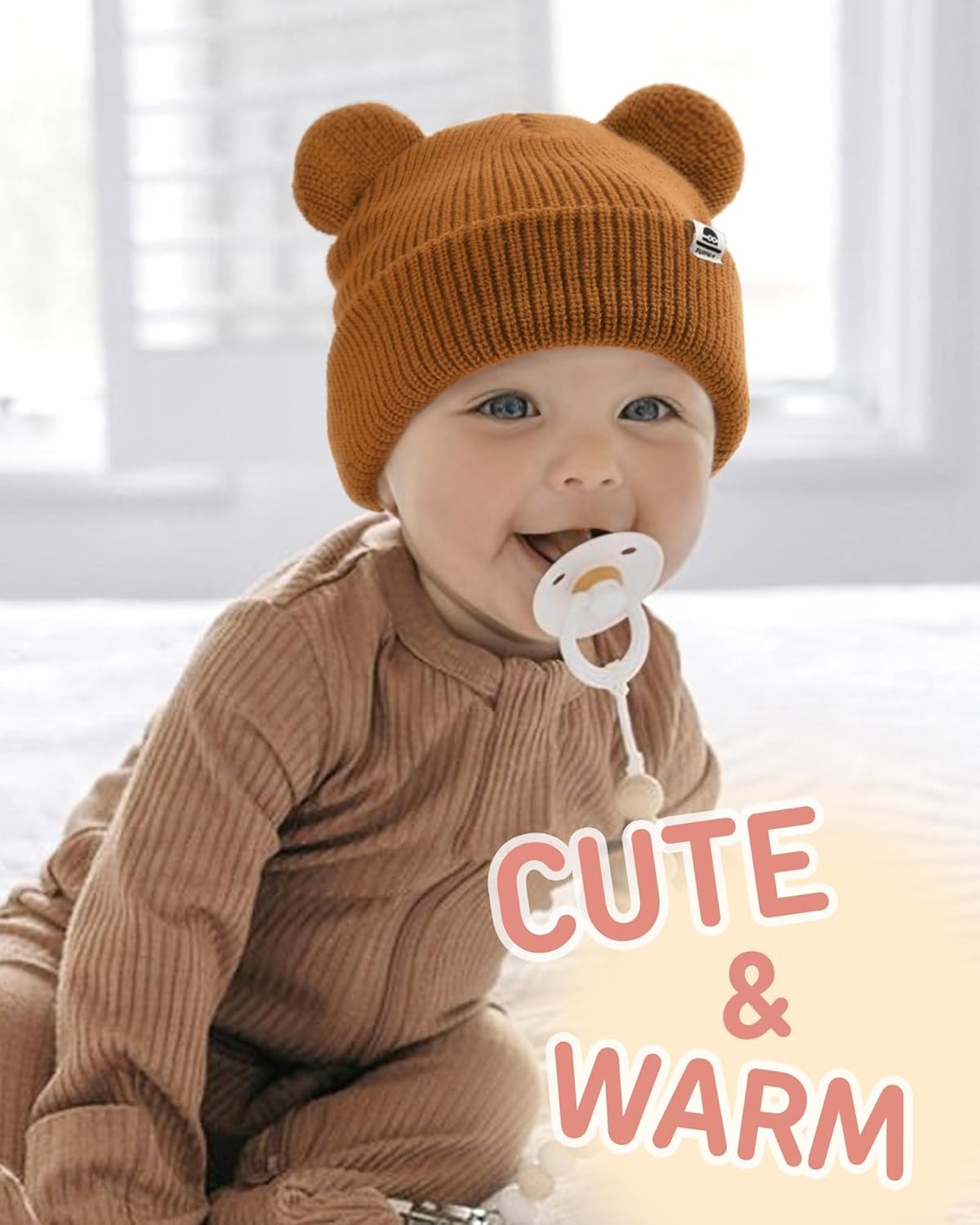 Thumbnail 4 de FURTALK Baby Beanie 0-6 Months