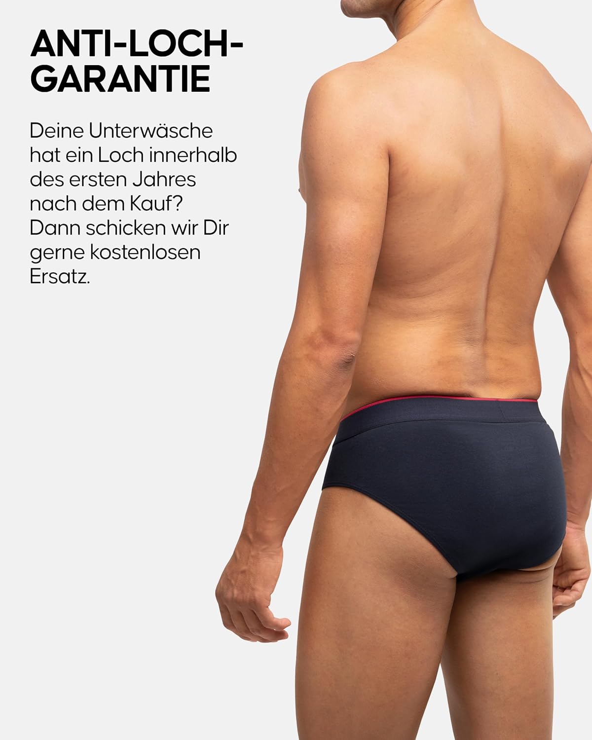 Detalle de DANISH ENDURANCE 6er Pack Herren Slips – Klassischer Baumwoll-Slip, atmungsaktiv & bequem