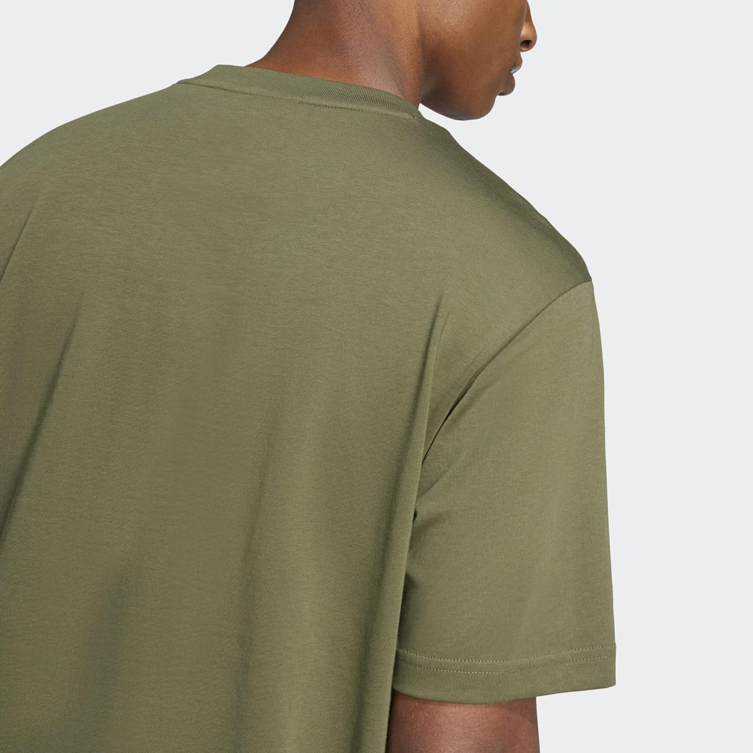 Thumbnail 6 de Adidas Herren Essentials Big Logo Single Jersey Tee – einfaches Basic Shirt aus 100% Baumwolle