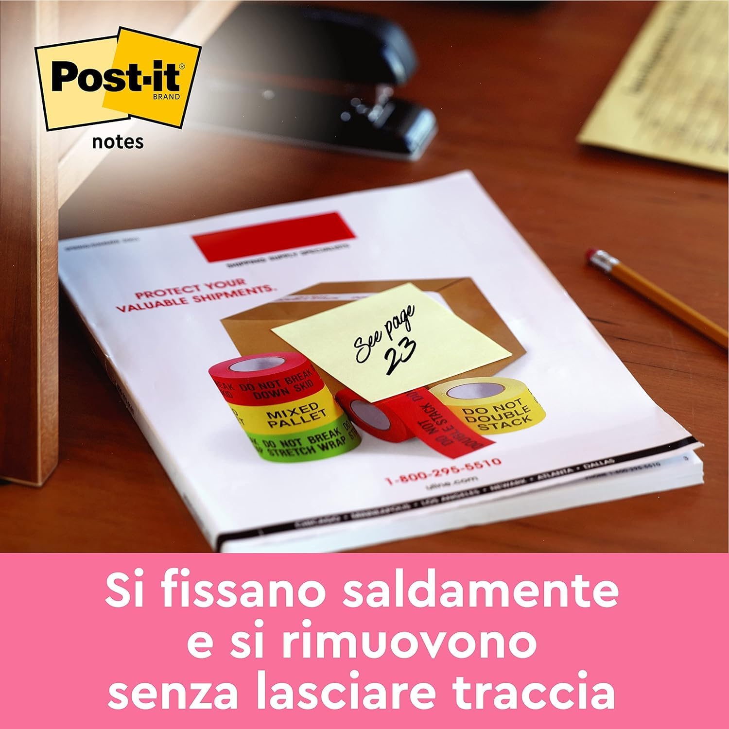 Thumbnail 4 de Post-it Foglietti Canary Yellow – Confezione da 18 blocchetti, 100 fogli cadauno, 38 mm x 51 mm