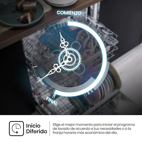 Thumbnail 9 de Hisense HS643C90W lavavajillas de libre instalación con secado automático y tercera bandeja (16 servicios)