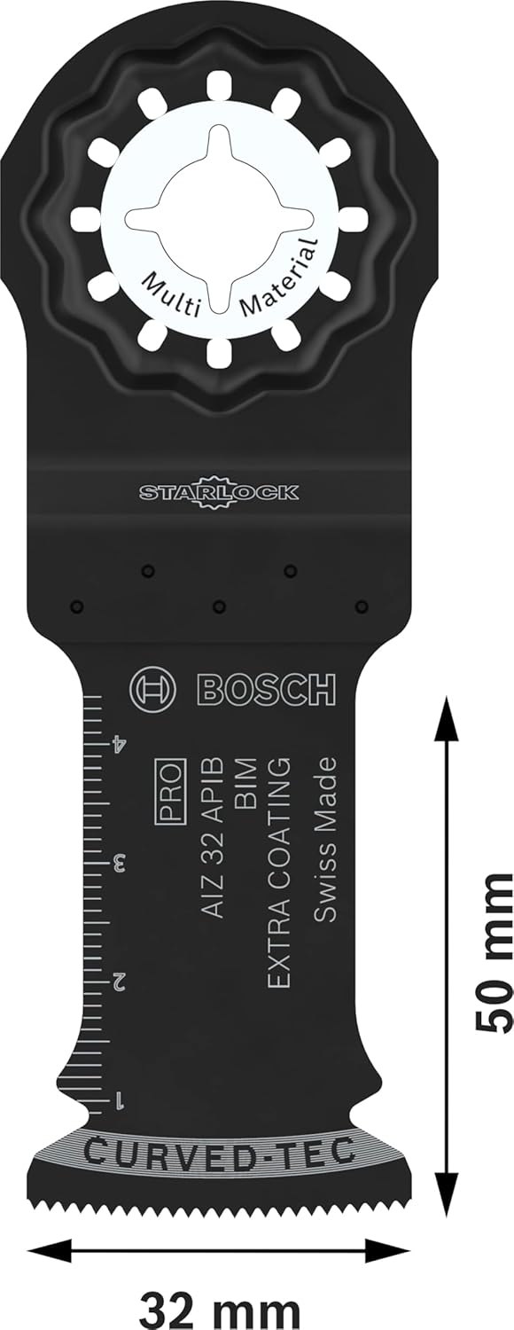 Thumbnail 2 de Bosch 1x PRO Multi Material AIZ 32 APIB Multitool Blade (Wood with Nails)