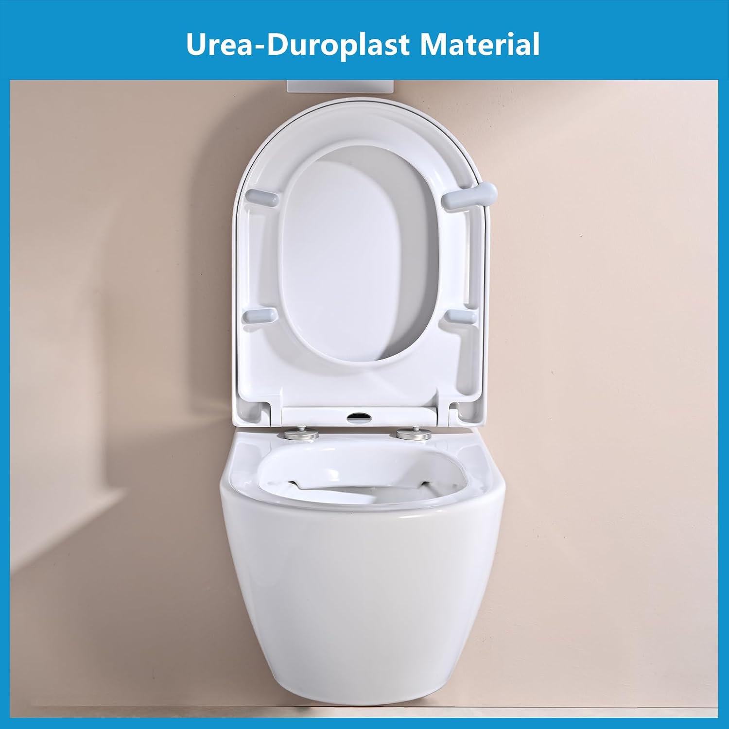 Thumbnail 2 de YEAUPE PRO Abattant Forme D Cuvette Blanc 46,4×35,9×5 cm