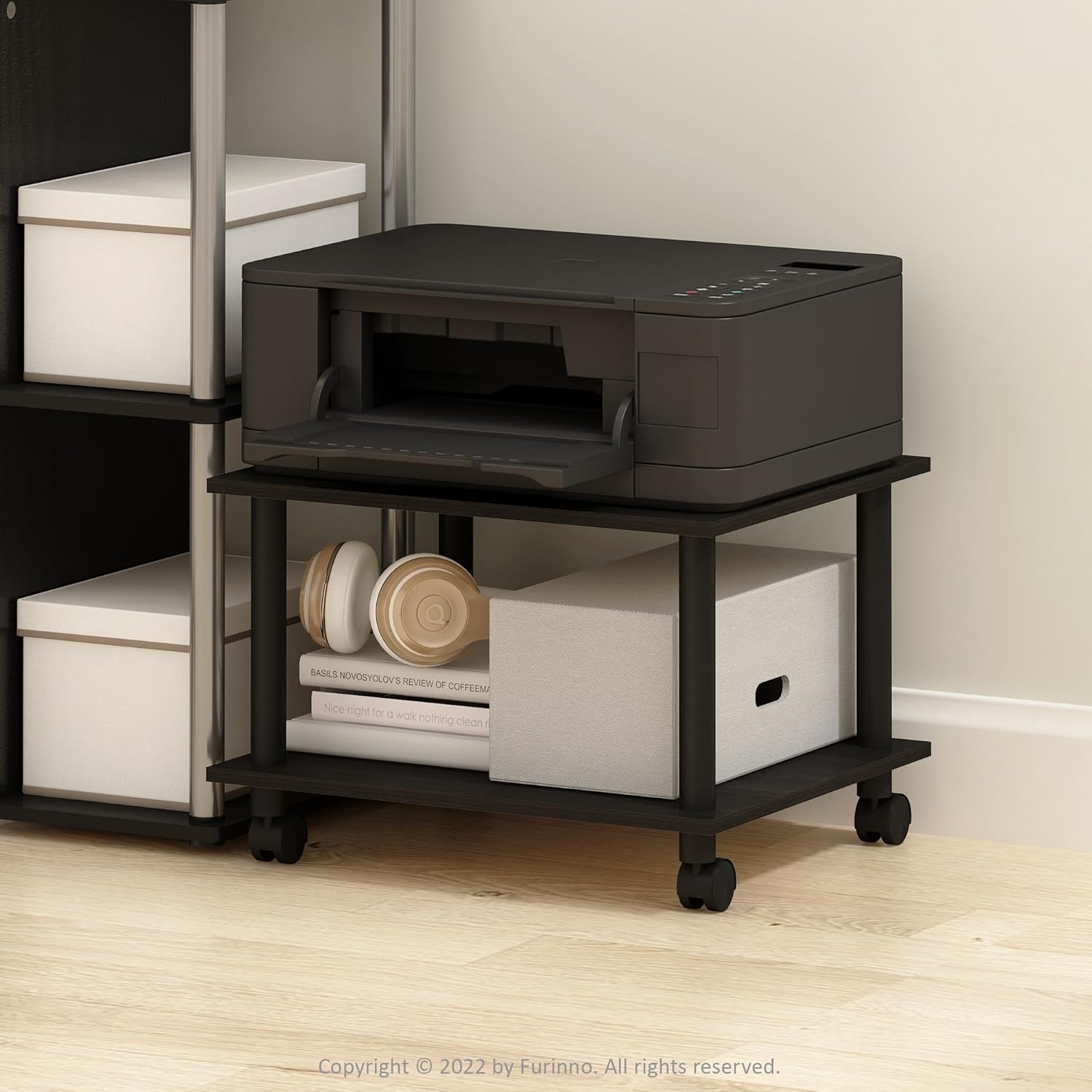 Detalle 2 de Furinno Econ Home Office supporto per CPU 2 livelli