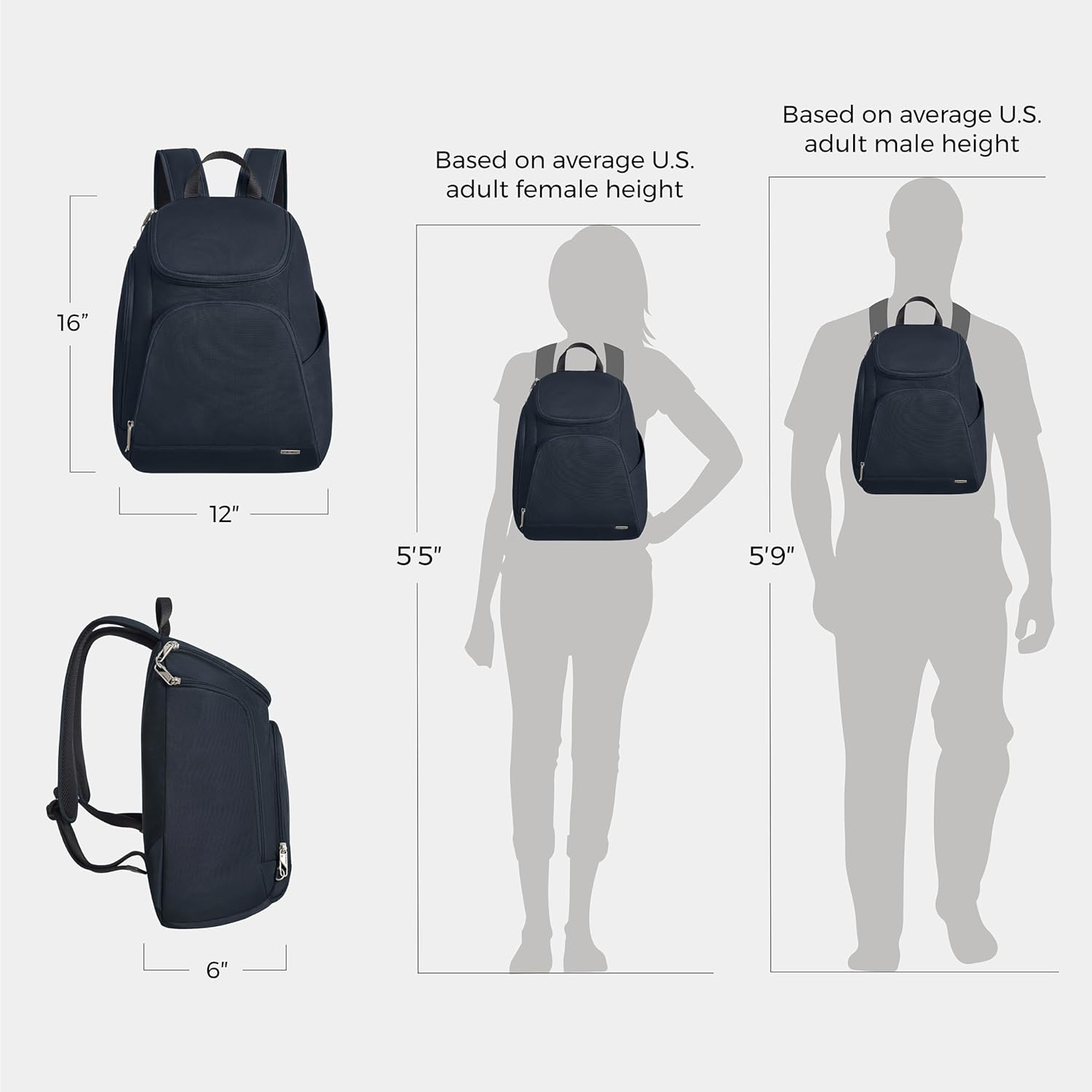 Detalle de Travelon Anti-Theft Classic Backpack
