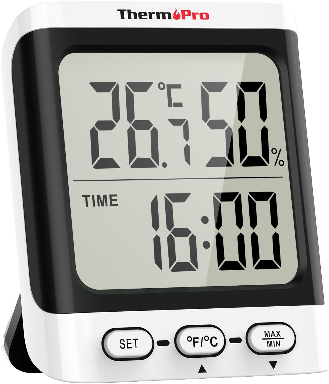 Detalle de ThermoPro TP152 hygrometer 24‑hour display