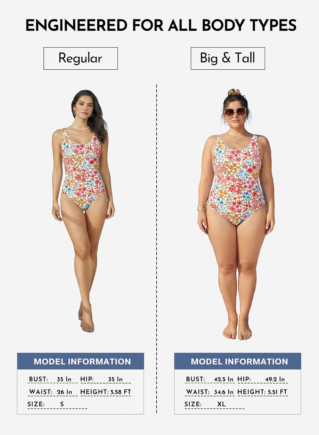 Detalle de Aleumdr Women's Color Block Print One-Piece Swimsuit: Athletic, Supportive, and Flattering