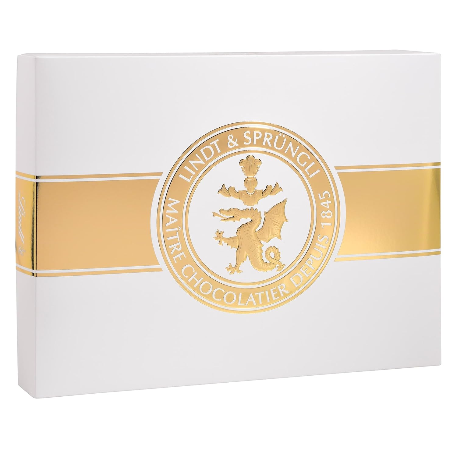 Detalle de Lindt Lindor Classic Box – 1568 g mit 126 Kugeln in 8 Sorten (Milch, Feinherb, Weiß, Haselnuss, 60 %, Pistazie, Stracciatella, Cocos)