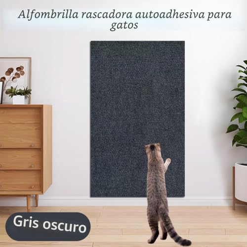 Thumbnail 3 de Xynovate Alfombra Rascador para Gatos: Tapete Autoadhesivo DIY 200 × 40 cm para rascar y proteger muebles