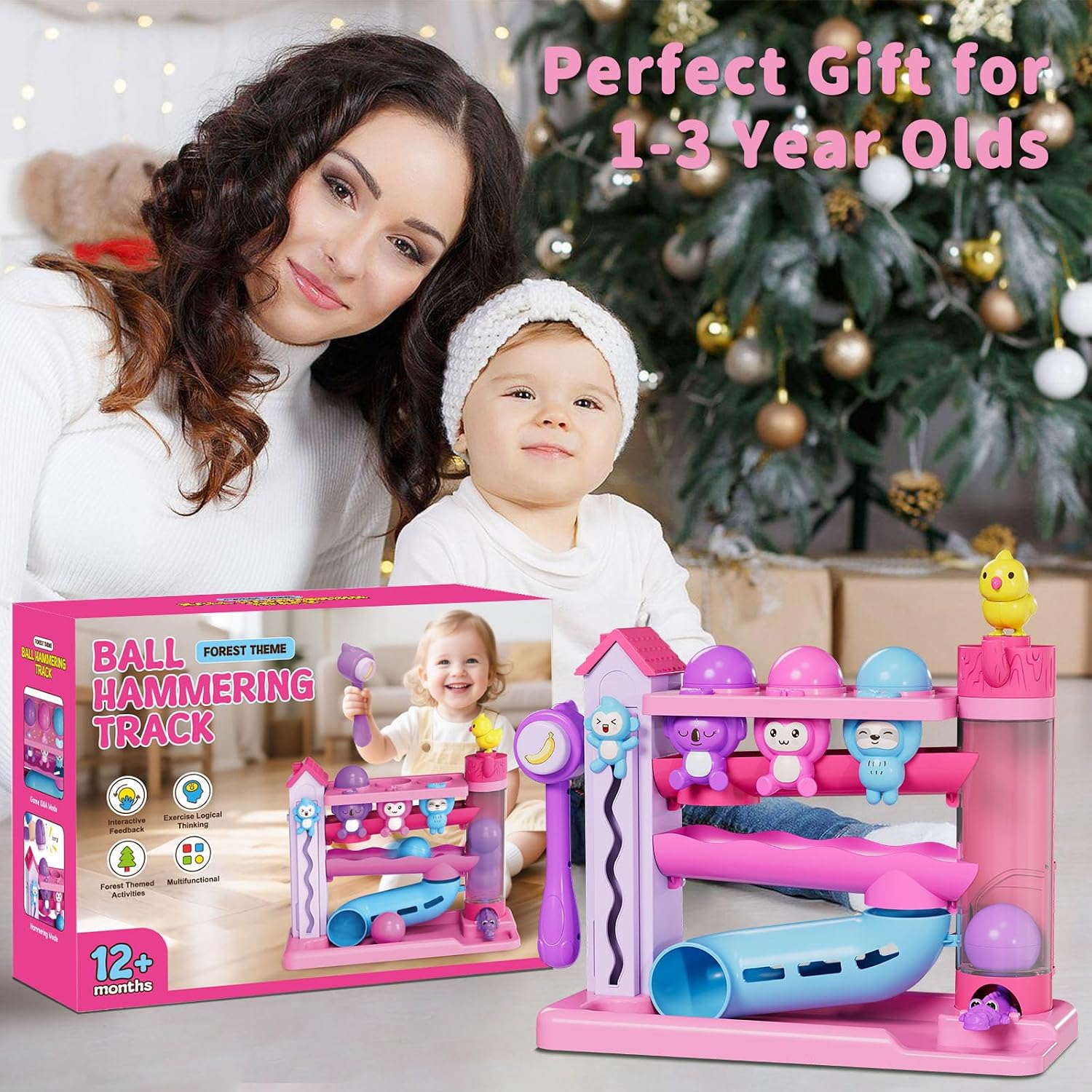 Thumbnail 6 de Musical Toddler Toys Interactive Hammer 1-3 yrs