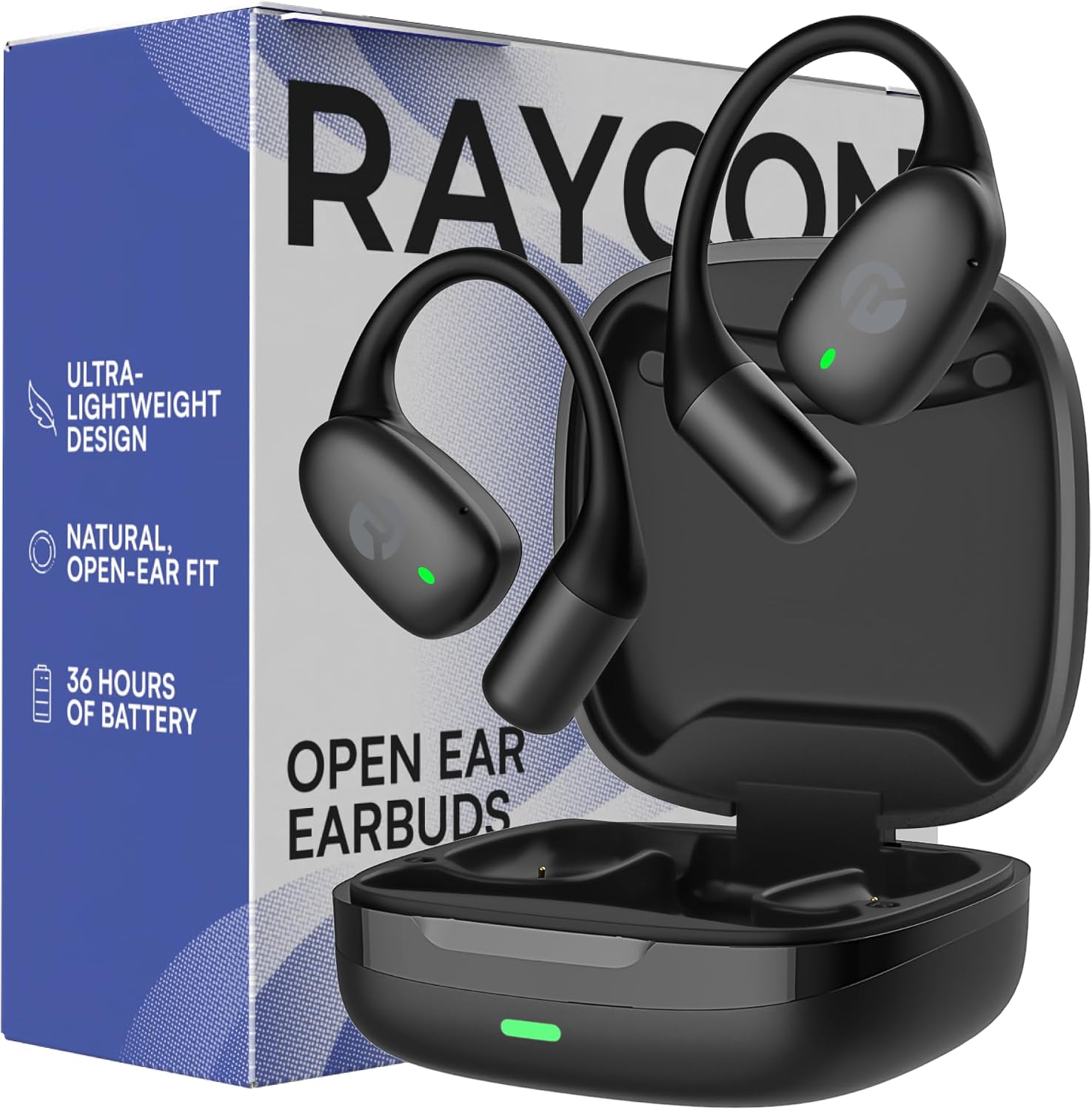 Detalle de Raycon Essential Open Ear Earbuds 36 Hours