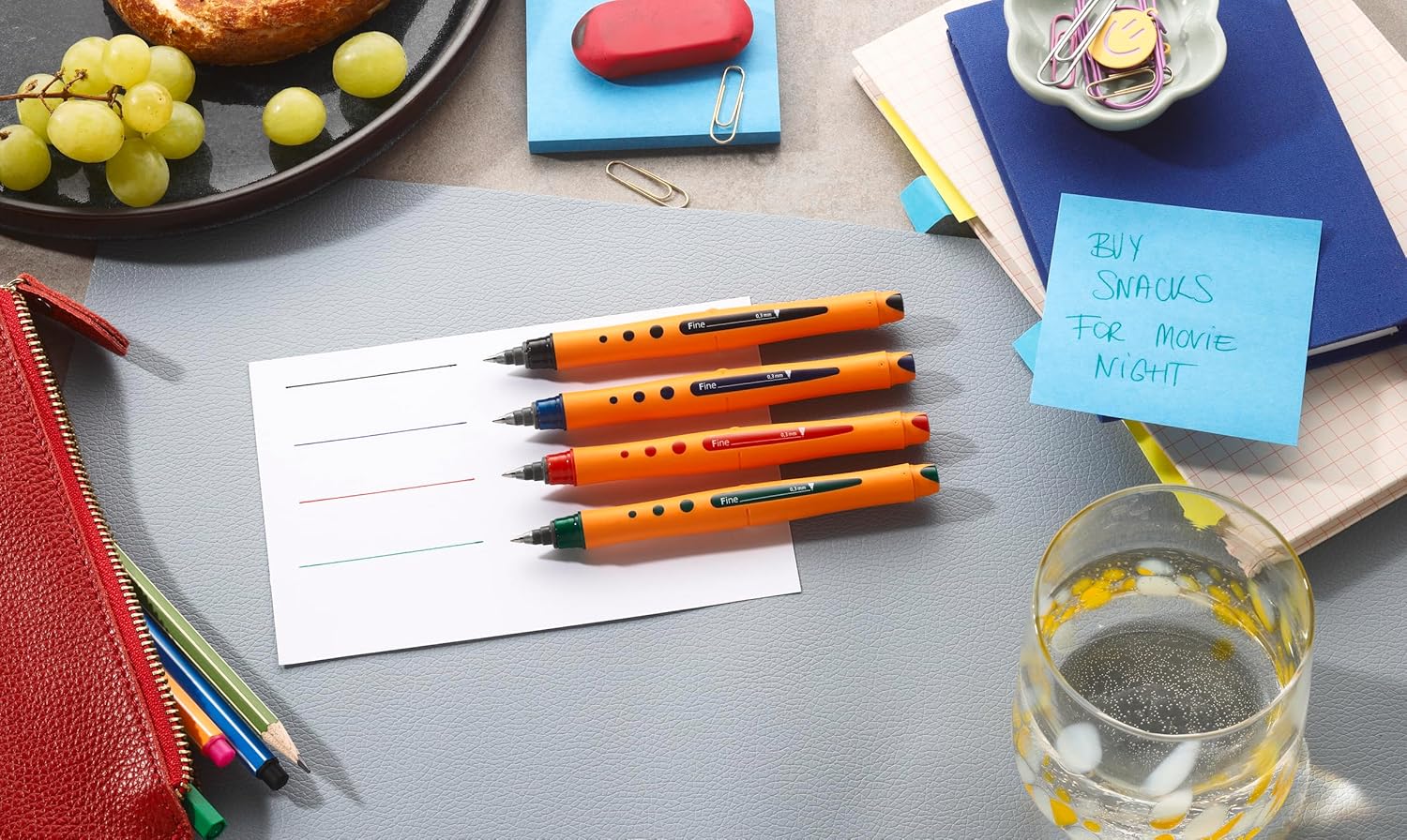 Thumbnail 2 de STABILO worker+ fein Tintenroller – 10er Pack, schwarz