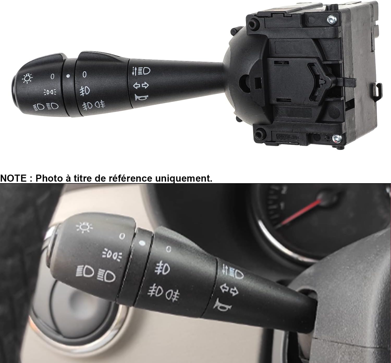 Detalle de YAOPEI Steering Column Indicator Stalk Switch for Dacia/Renault (15 Pins) – OE 8201167988