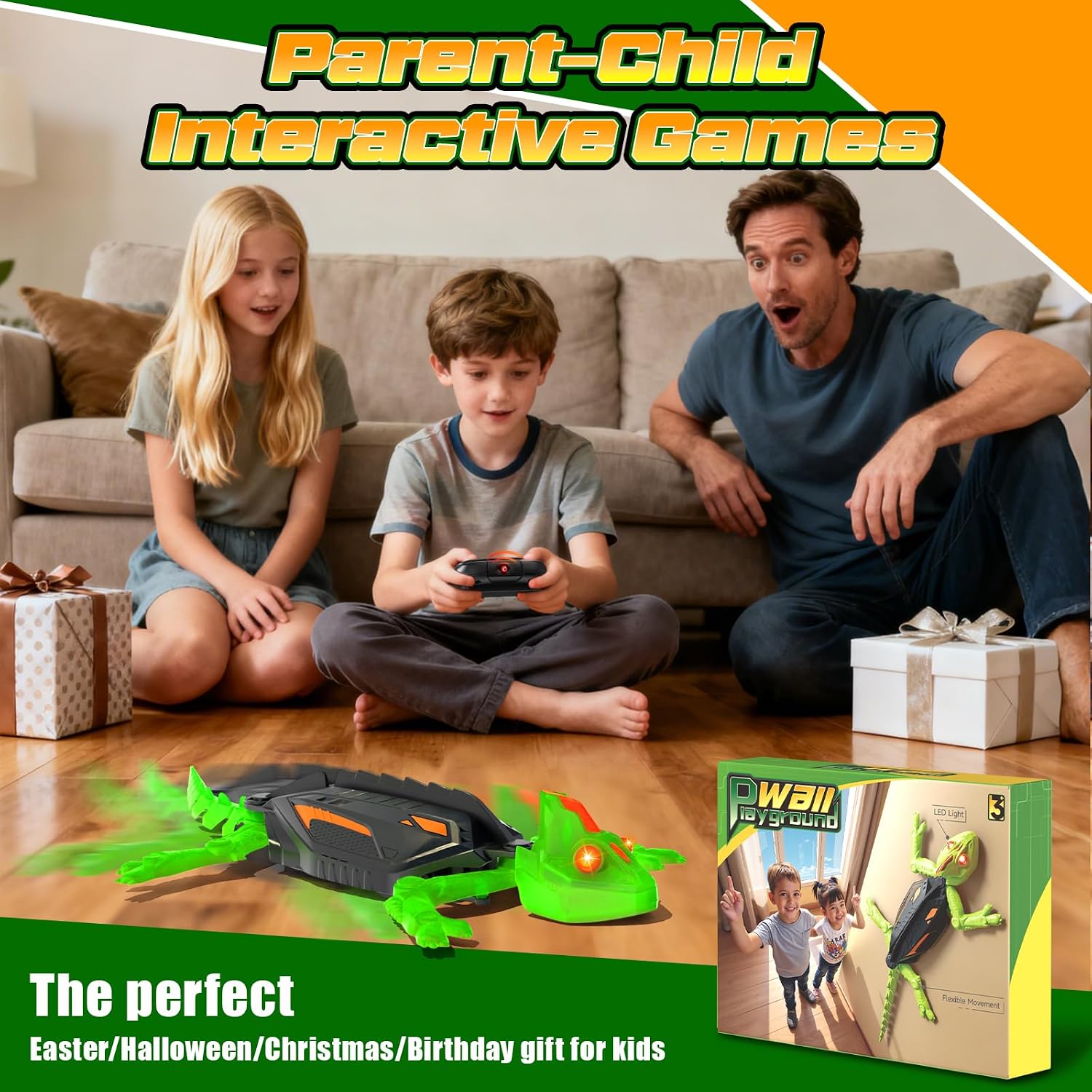 Thumbnail 5 de GraceDuck Glow-in-the-Dark Wall-Climbing RC Toy