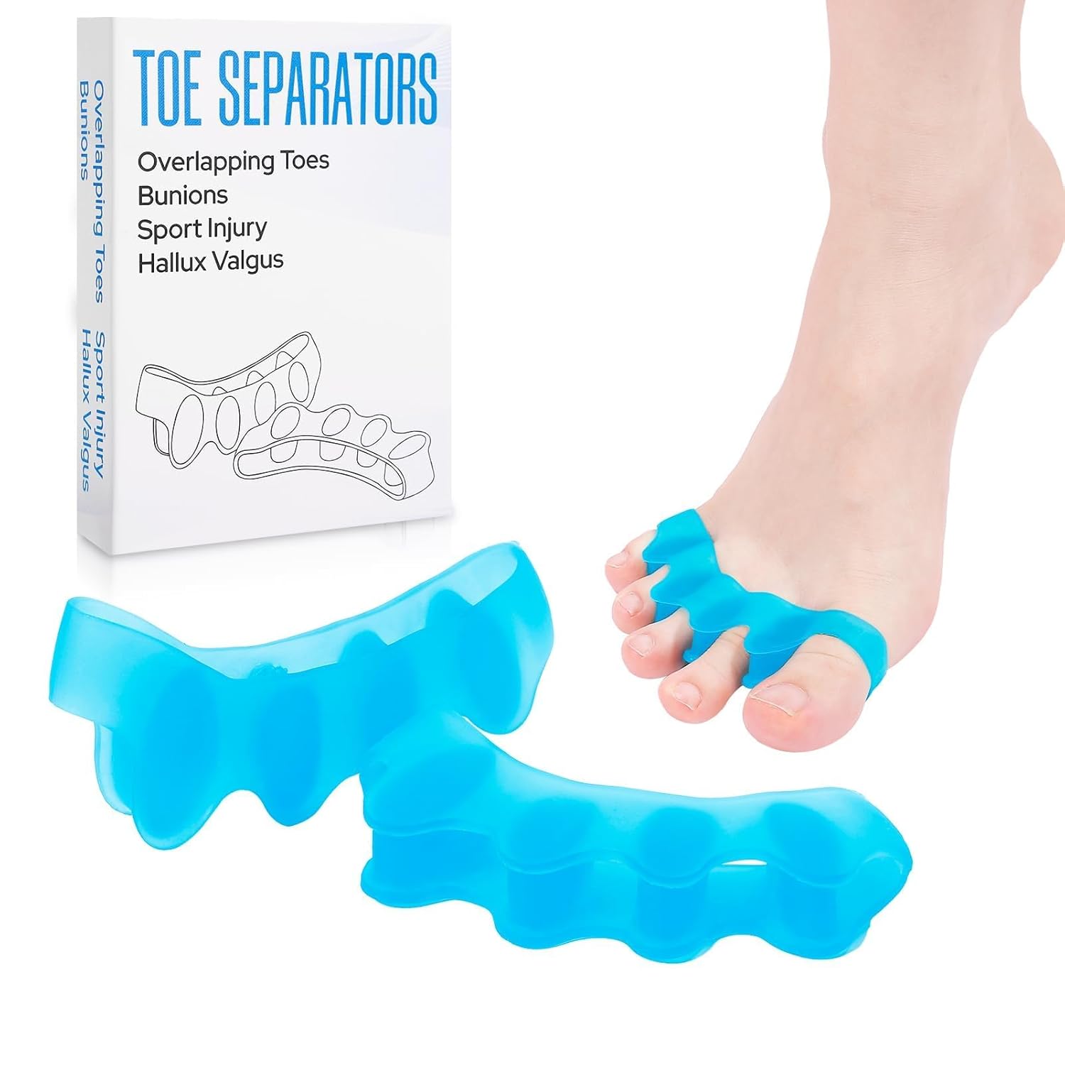 Detalle de KTSAY Toe Separators, Silicone