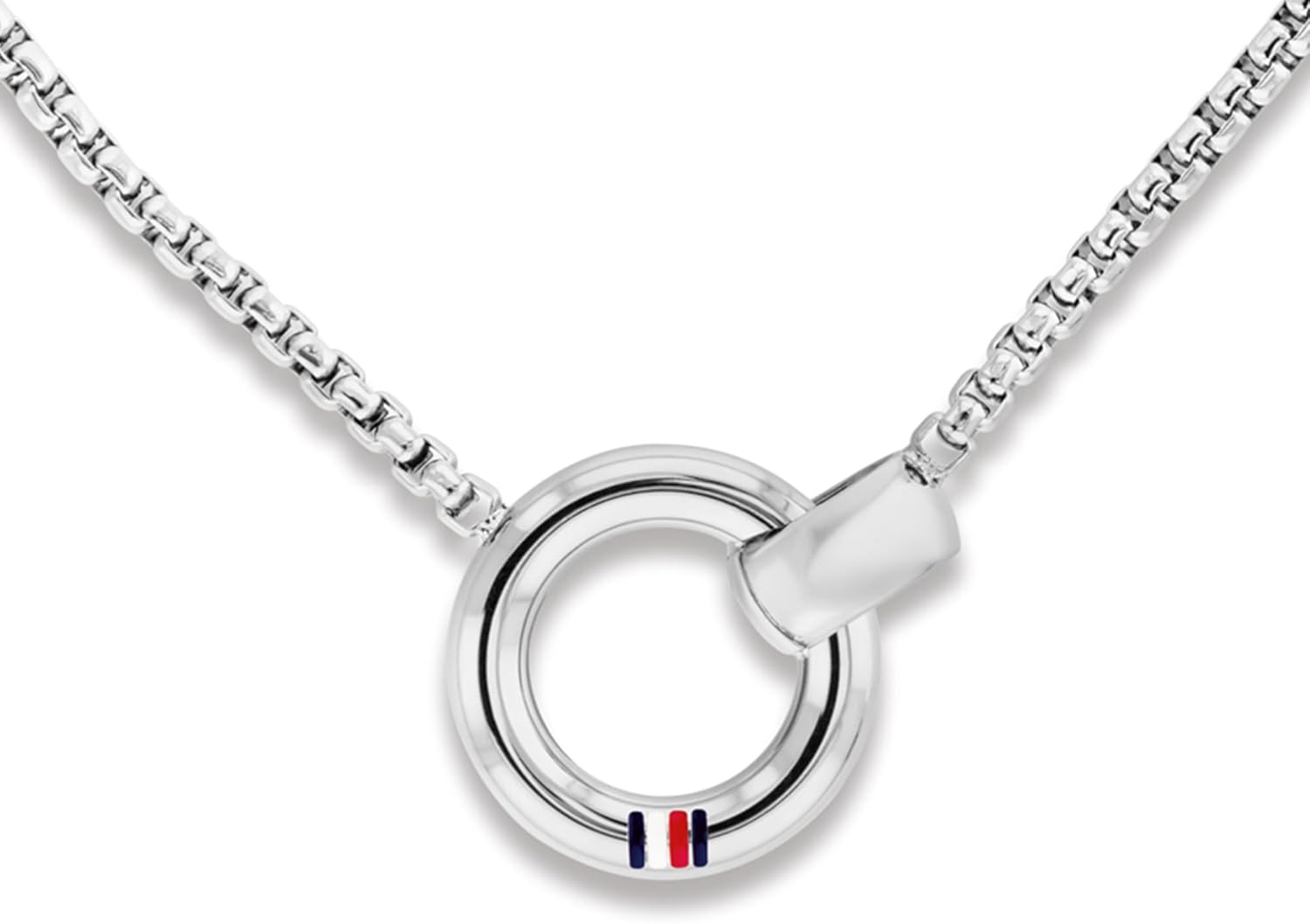 Thumbnail 1 de Tommy Hilfiger Jewelry collana a catena da donna in acciaio inossidabile con charm rotondo