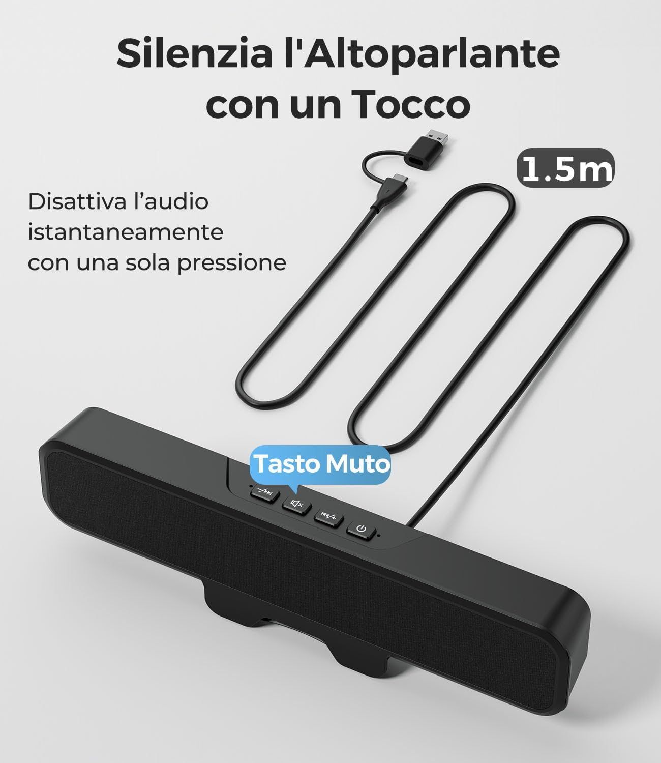Thumbnail 4 de Altoparlanti Plyee stereo con Type-C