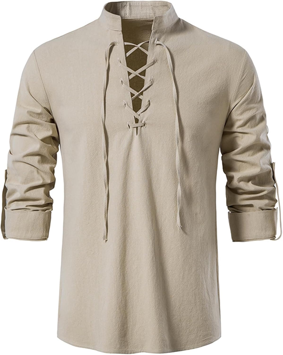 Thumbnail 3 de Rodawu Viking Henley shirt blue long sleeve ⛨