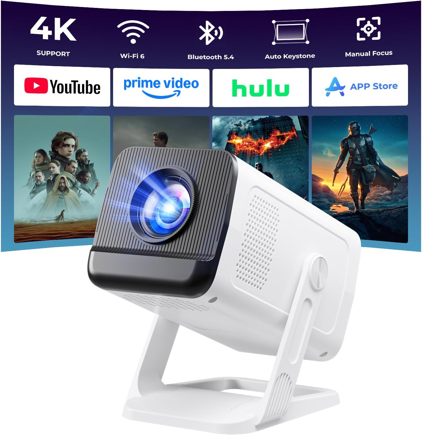 Detalle de Mini Projector with 1080P HD