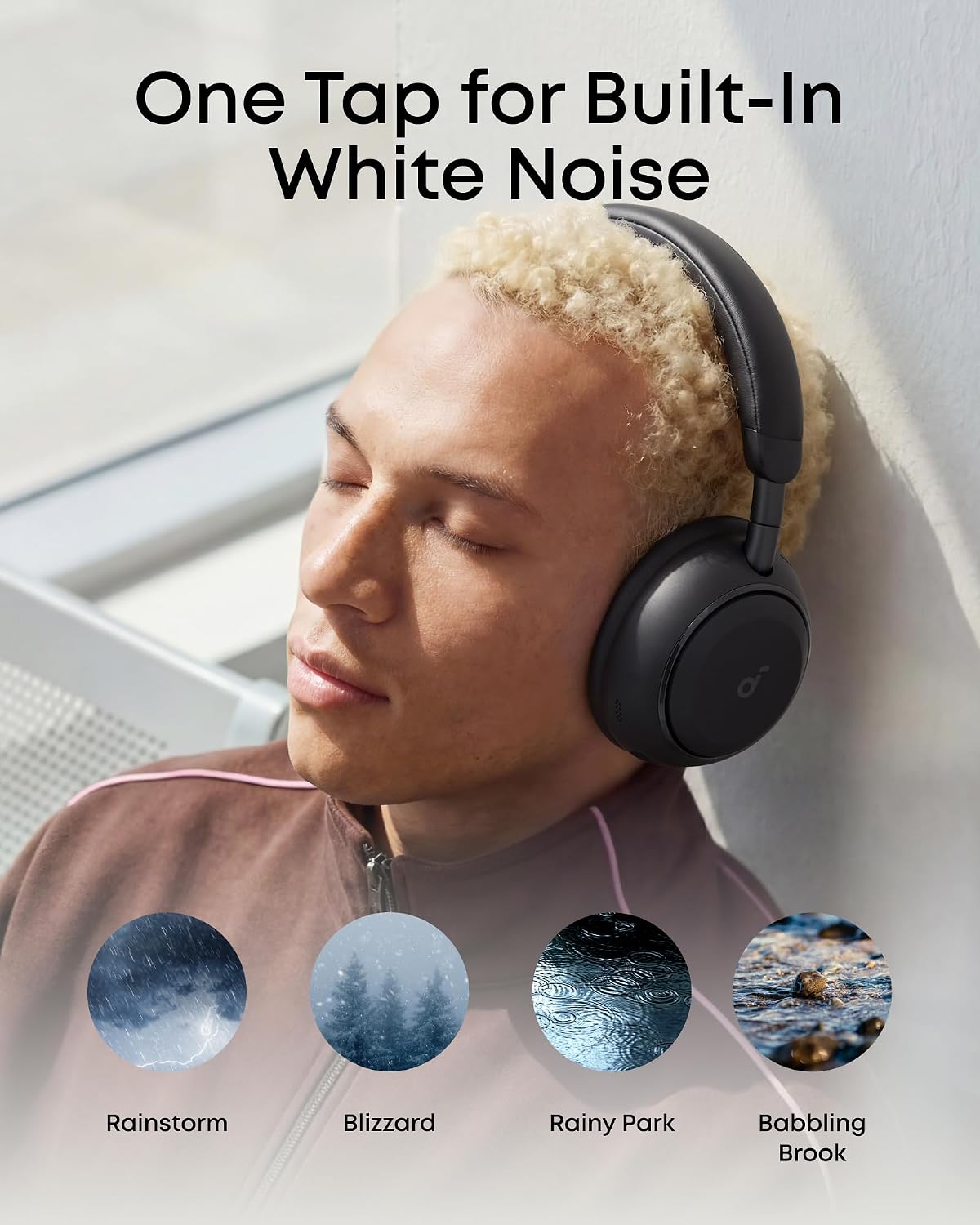 Thumbnail 5 de Soundcore Space 2 D1402 Over-Ear Headphones with ANC, LDAC and 50-Hour Playtime