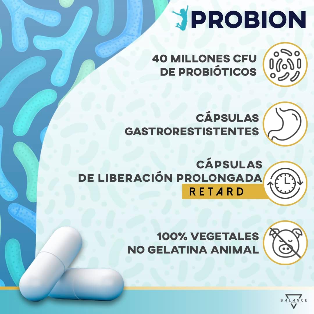 Thumbnail 4 de PROBION® Probióticos y Prebióticos 40.000 Mll. UFC