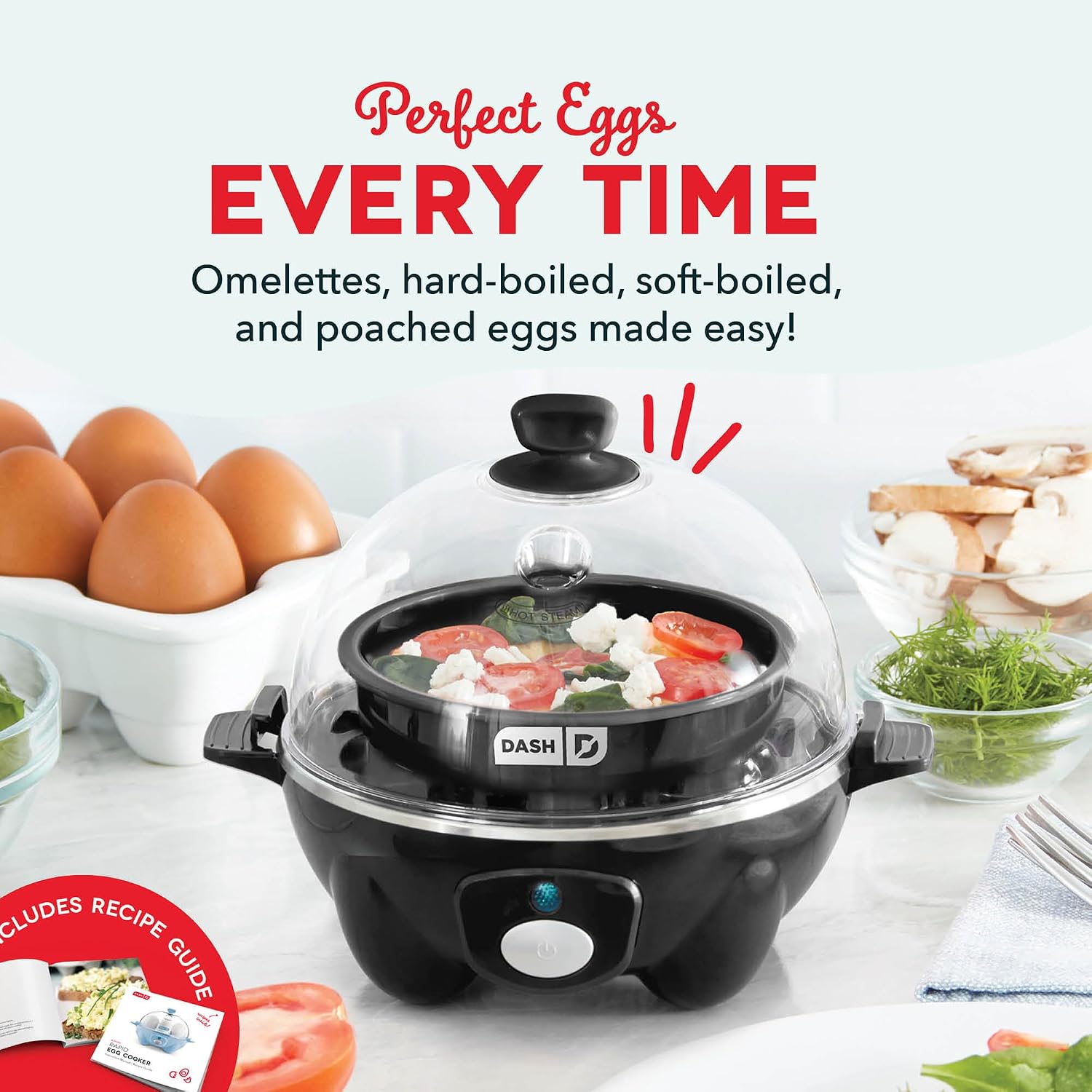 Detalle 2 de DASH Rapid Egg Cooker