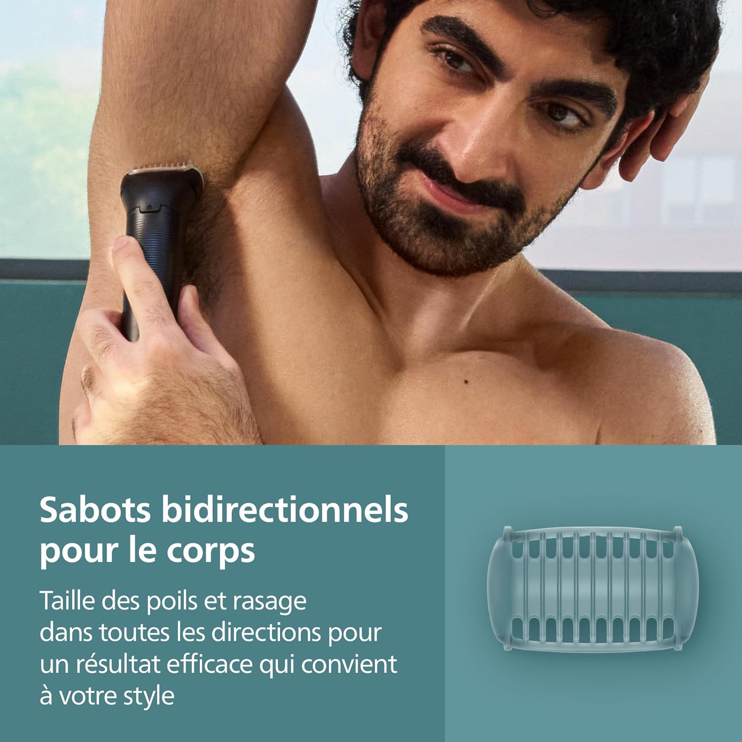 Thumbnail 6 de Philips Bodygroom 5000 tondeuse corps 100 min 🪒