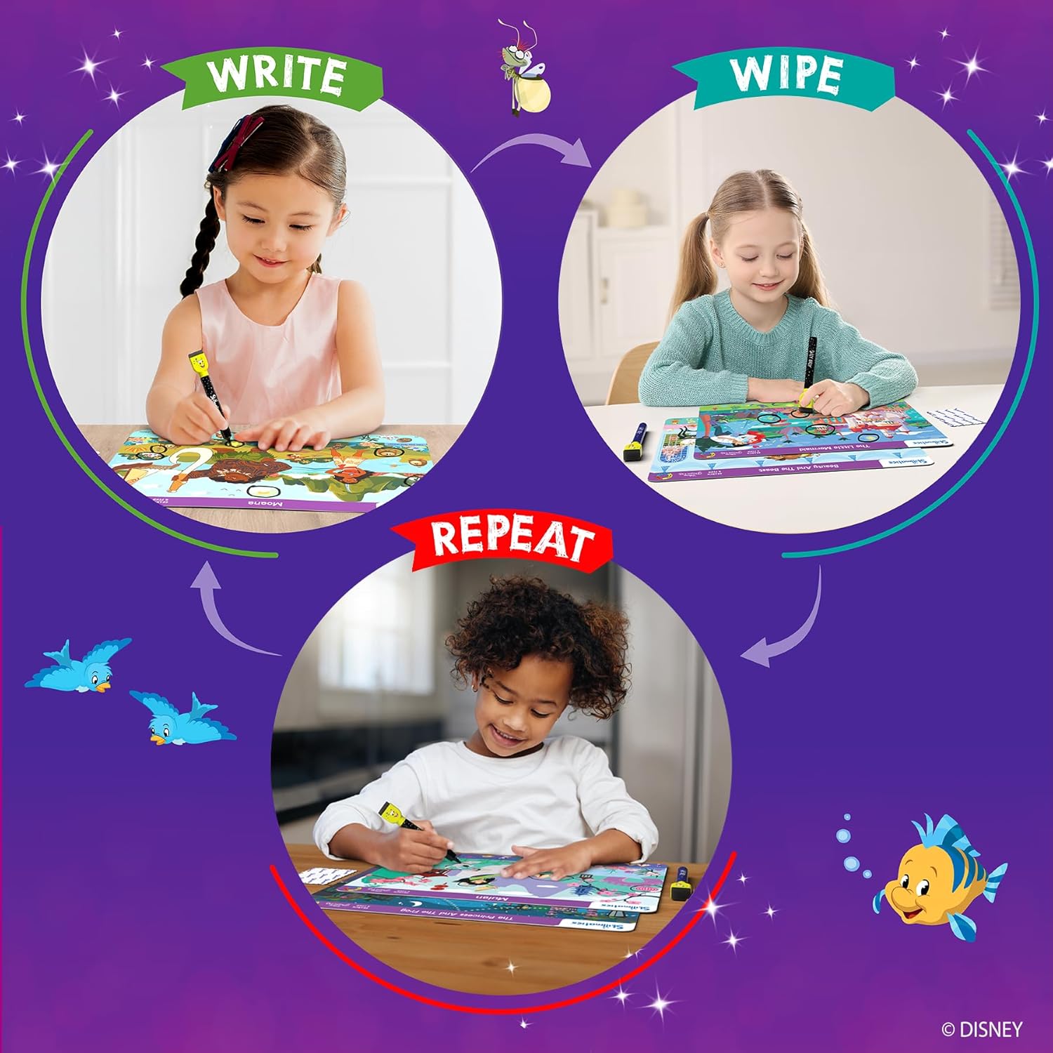 Thumbnail 4 de Skillmatics Search & Find Disney Princess 12-activity set