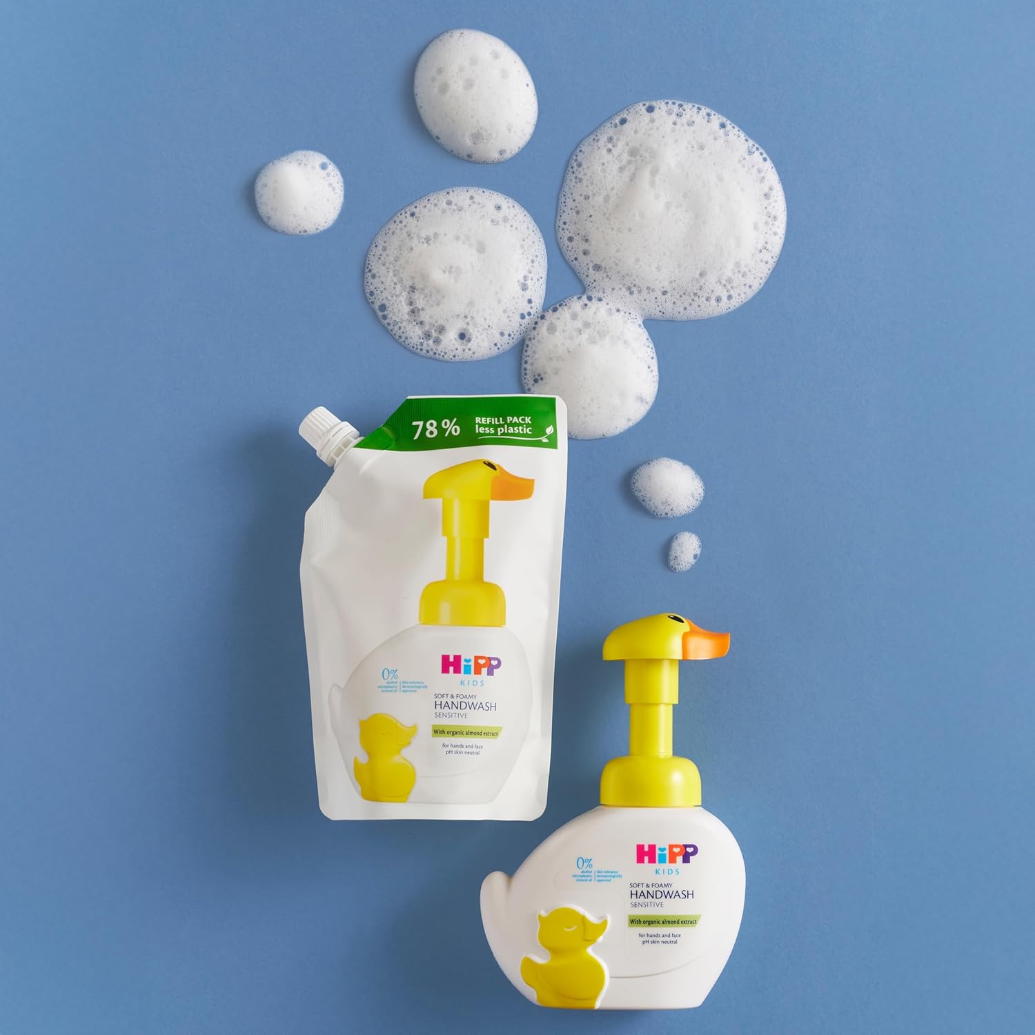 Thumbnail 3 de HiPP Kids Soft and Foamy Duck Handwash Refill 250ml (Pack of 6)