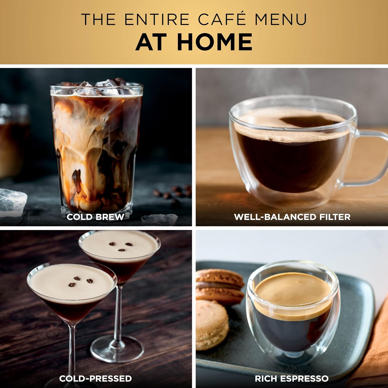 Detalle 2 de Ninja Luxe Premier ES601UK 3‑in‑1 Coffee Machine