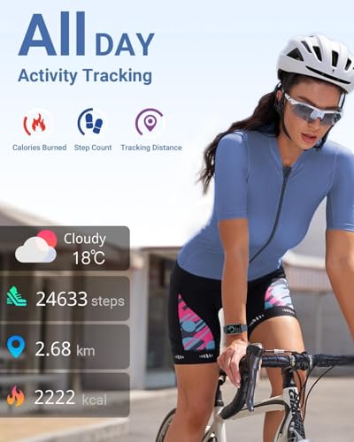 Thumbnail 1 de Amzhero Health Fitness Tracker with 24/7 Health Monitoring and 5ATM Waterproof