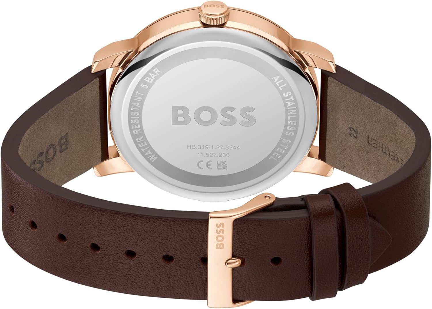 Thumbnail 2 de BOSS Orologio Analogico Multifunzione Contender: eleganza sportiva con cinturini in pelle