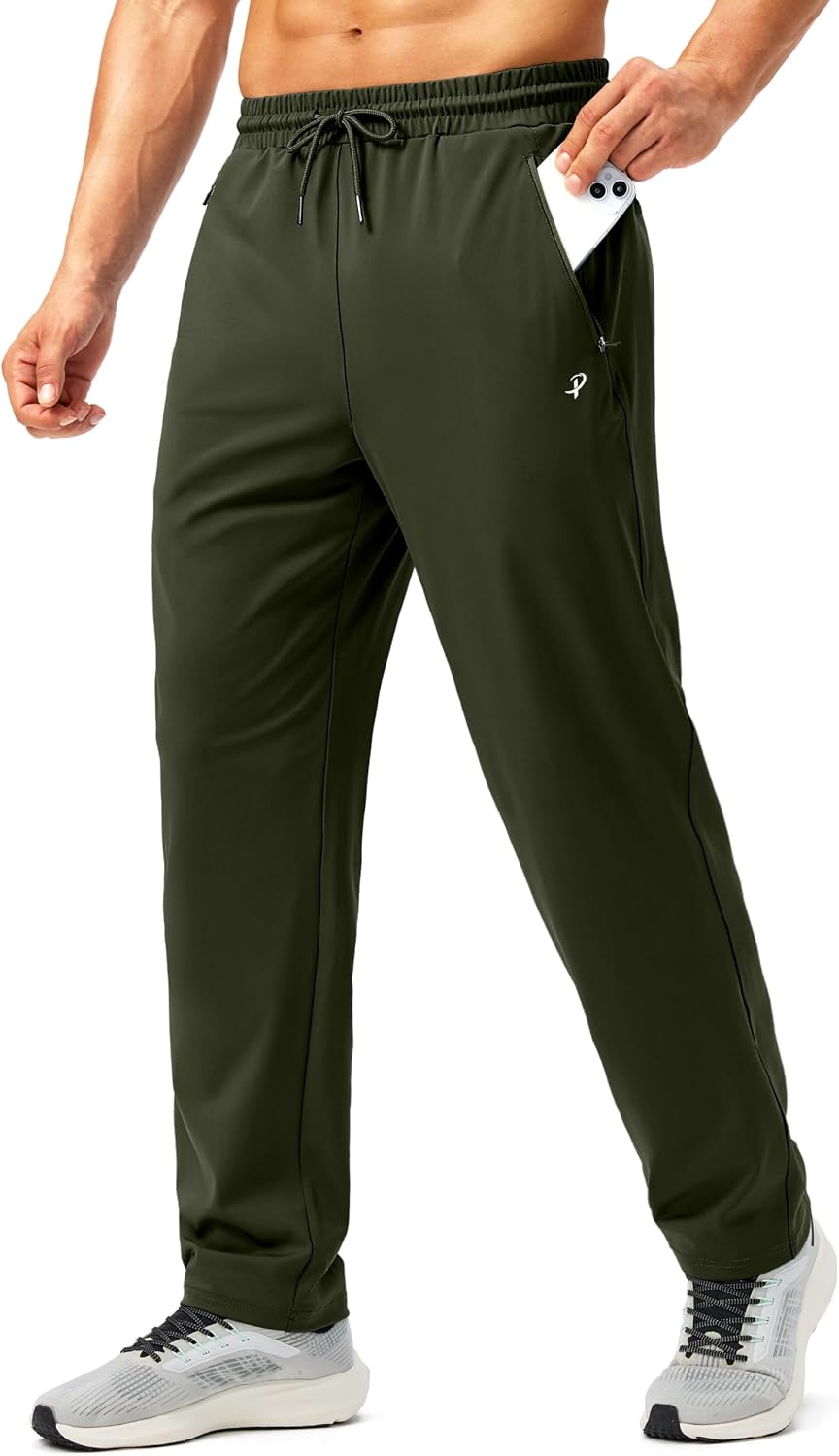 Detalle 2 de Pudolla Men's Sweatpants, 4-Way Stretch