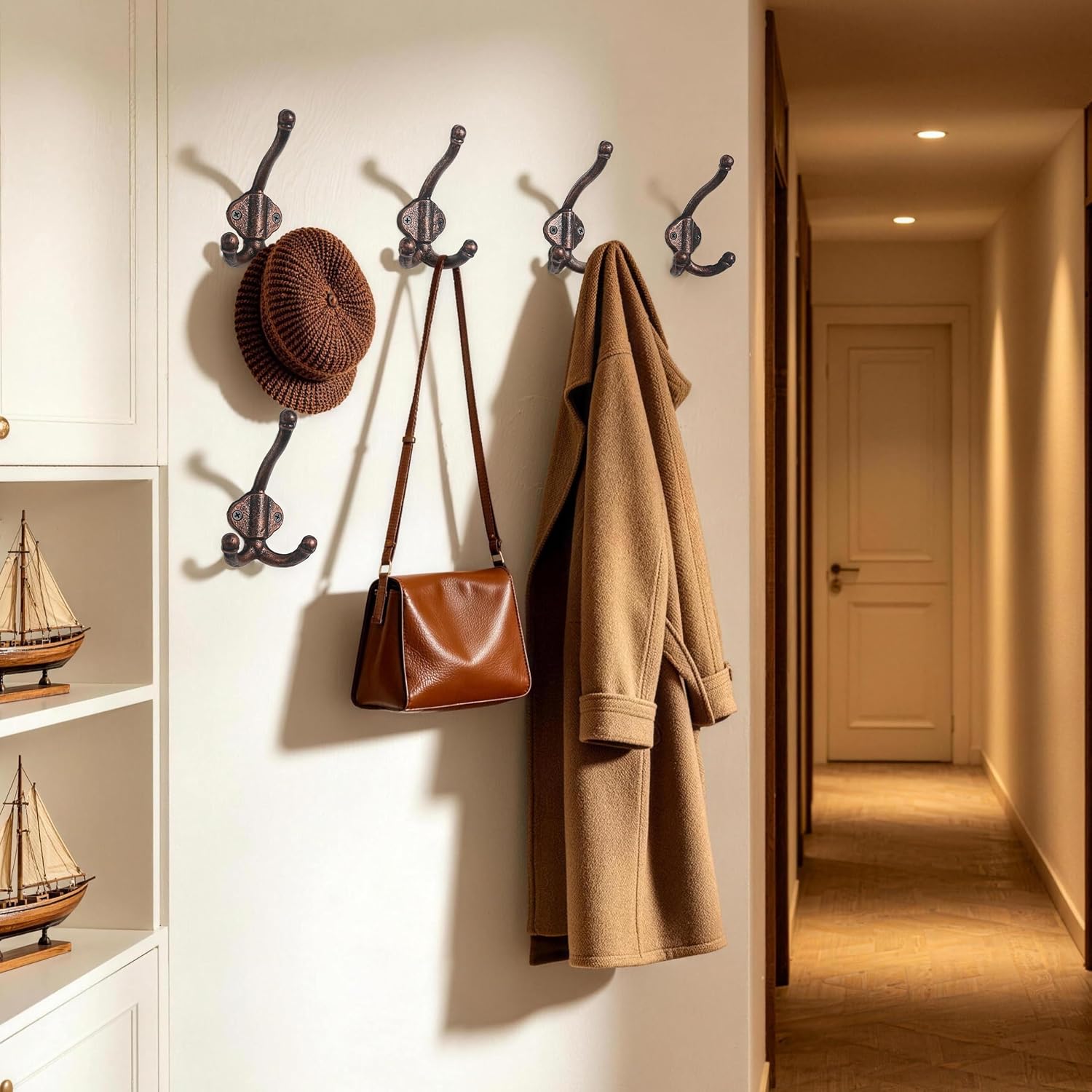 Detalle 1 de Dseap Cast Iron Wall Hooks