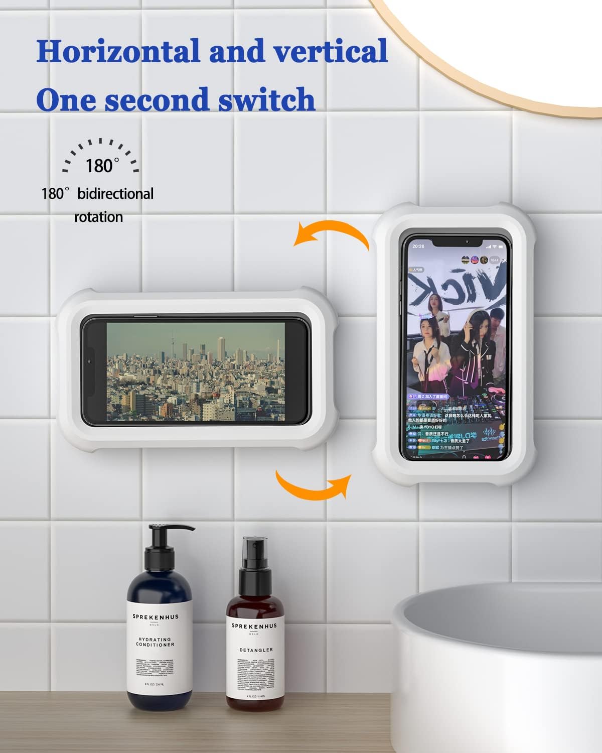 Thumbnail 5 de Mistriddle Shower Phone Holder 6.8"