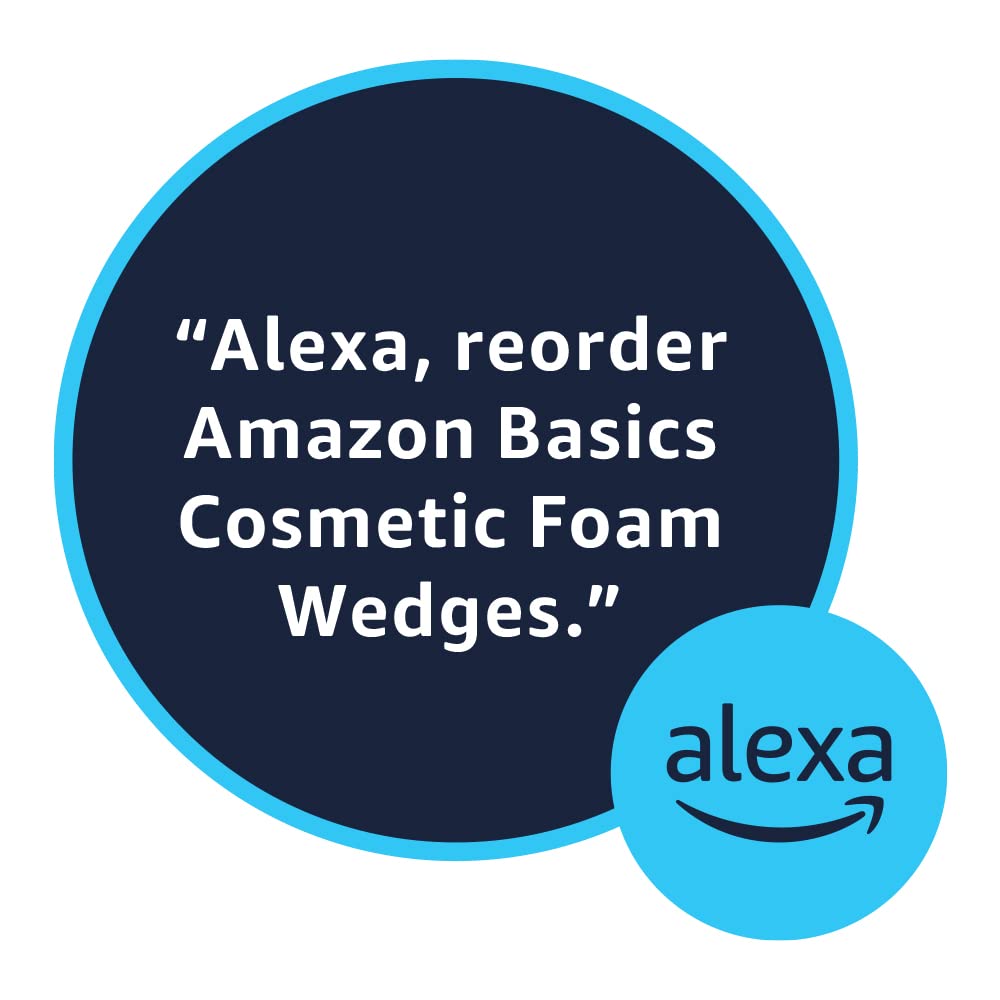 Thumbnail 5 de Amazon Basics Cosmetic Rectangular Foam Wedges (192 count, 6 packs) for Makeup Application & Blending