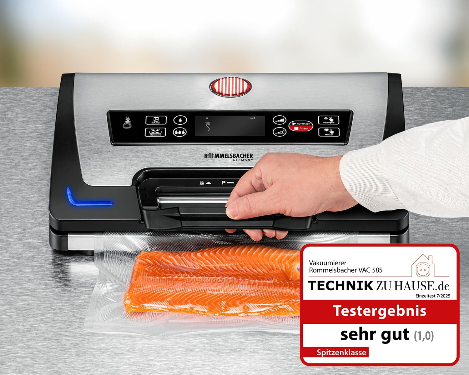 Thumbnail 1 de Rommelsbacher VAC 585 Vakuumierer 20 L/Min