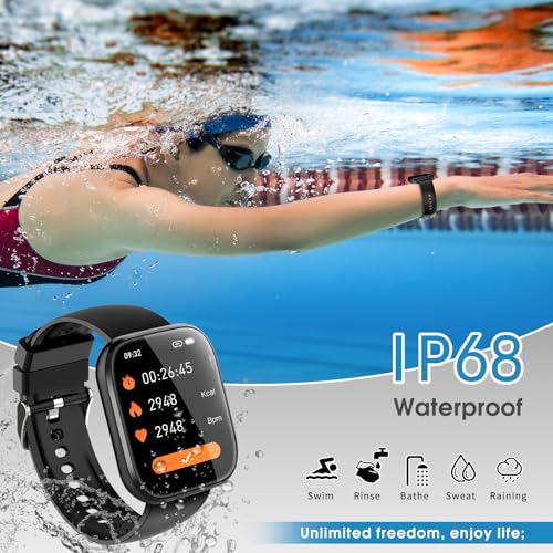Detalle de Ddidbi Reloj Inteligente Hombre/Mujer 1.85" con 112 Modos Deportivos, IP68, Llamadas Bluetooth y Monitor de Salud