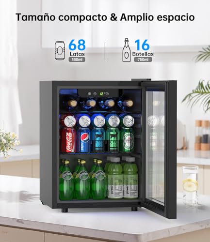 Thumbnail 1 de WIE Nevera Pequeña 48 L: compacidad, eficiencia y versatilidad para hogar, oficina o bar