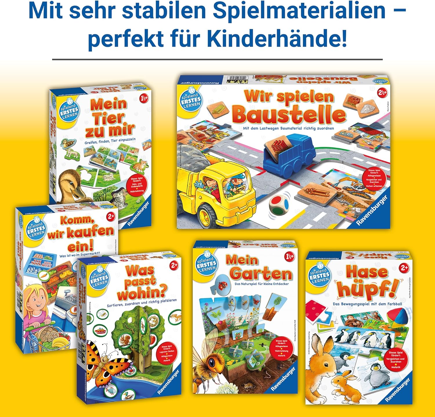 Thumbnail 4 de Ravensburger 24735 Hase hüpf! – Bewegungsspiel für Kleinkinder ab 2 Jahren