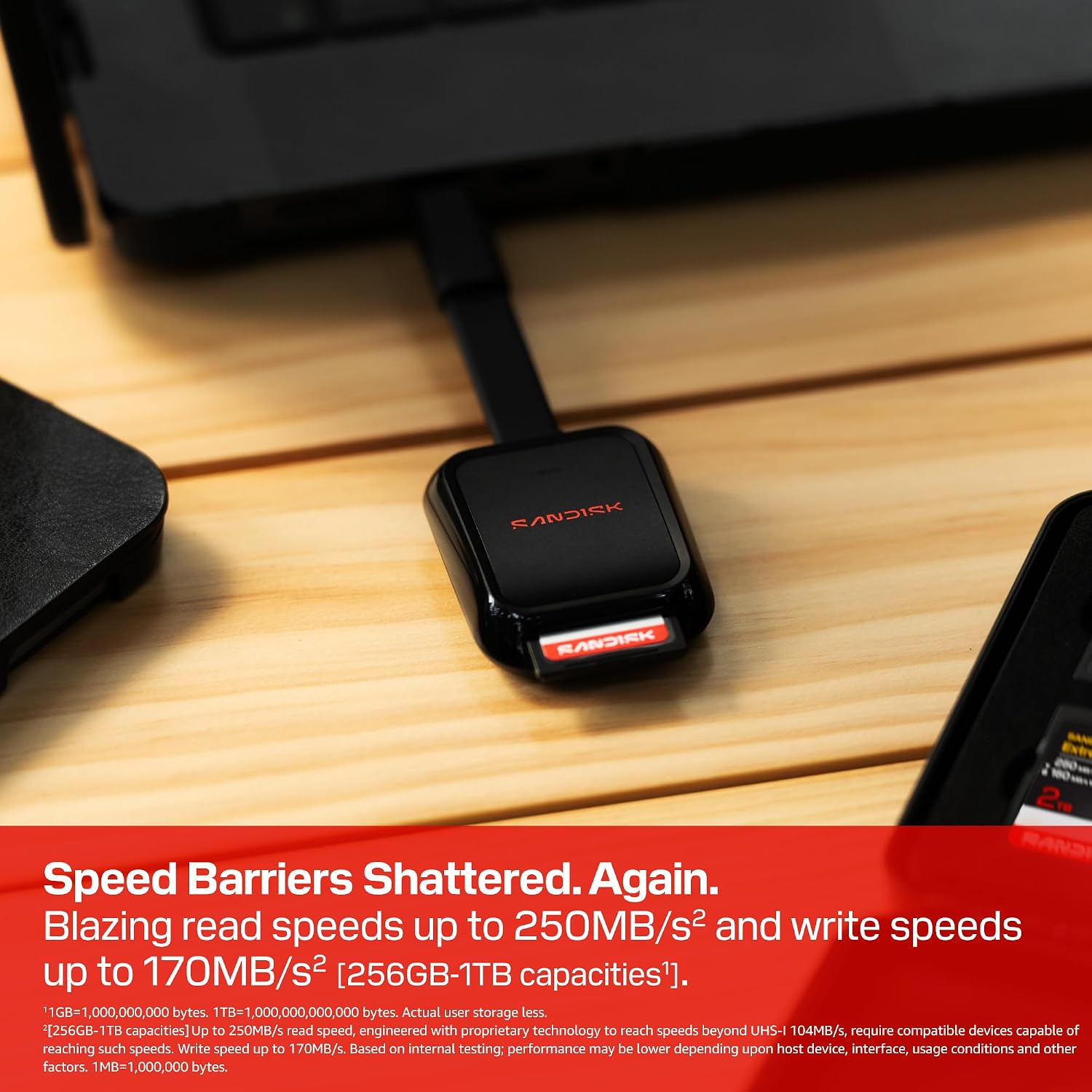 Thumbnail 2 de Sandisk 256GB Extreme PRO SD UHS-I Card (SDSDXXJ-256G-GSCIN): Real-world Performance for 4K and High-Res Stills