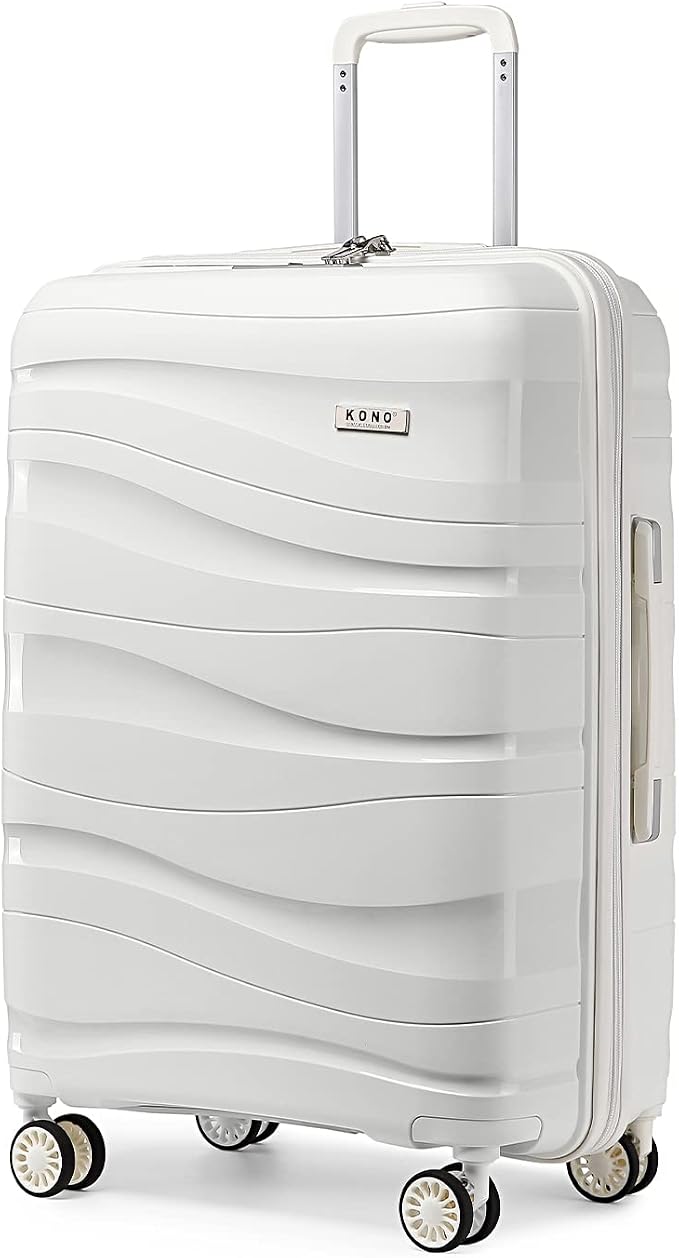 Detalle de Kono Maleta de Cabina de Mano Ligera con Cerradura TSA ✈