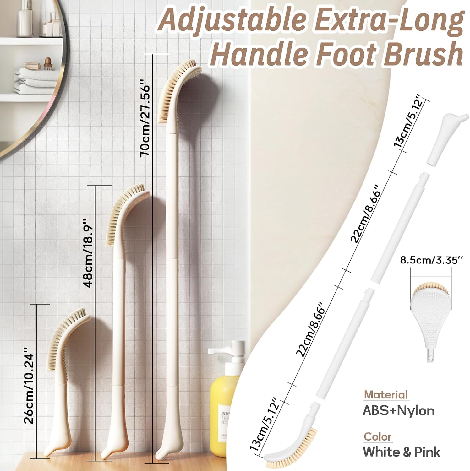 Thumbnail 1 de GEENOA Foot scrubber set