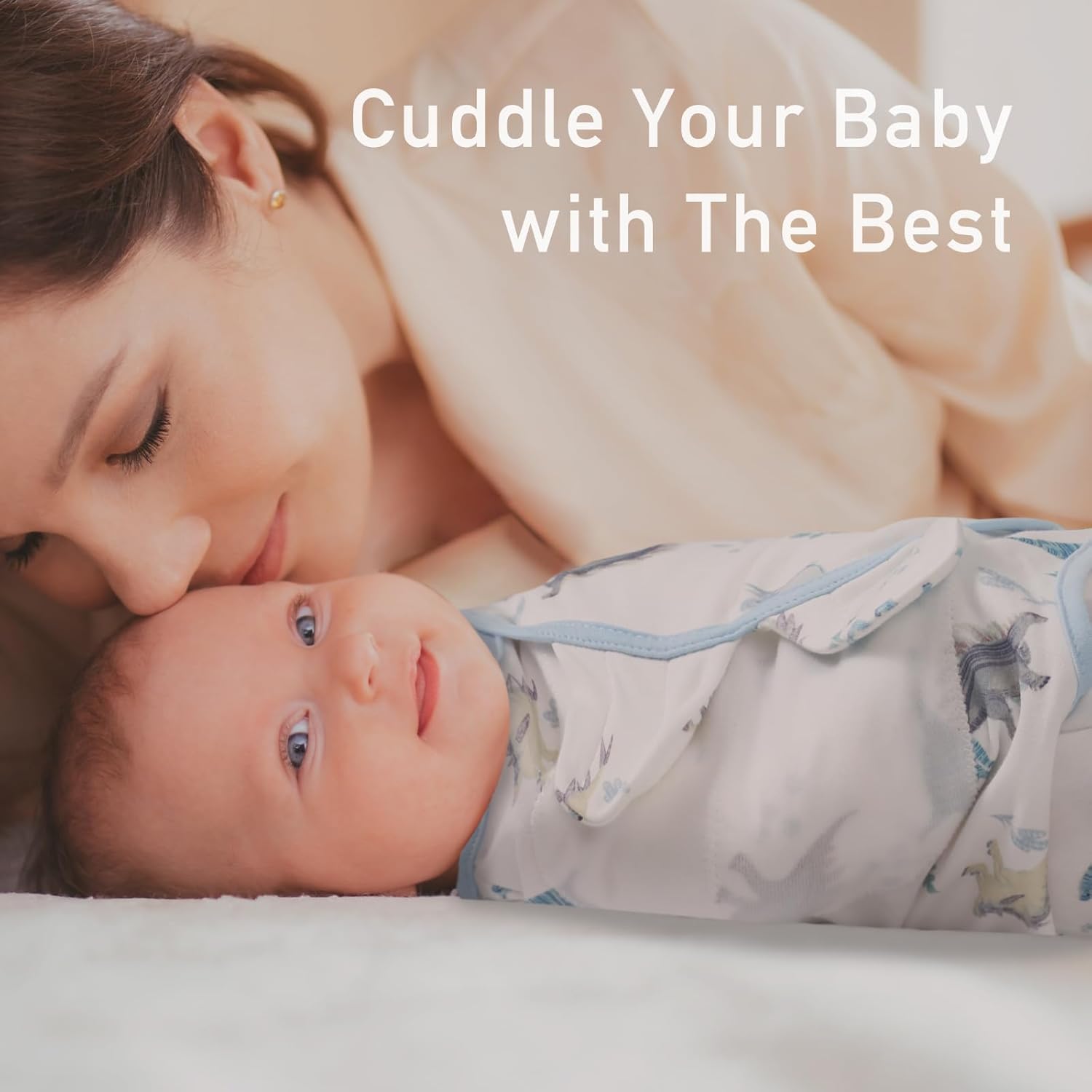 Thumbnail 5 de Soarwg Kids Adjustable Baby Swaddle Blankets (0–3 Months) – 3 Pack Breathable Cotton Wraps, Oeko-TEX Certified